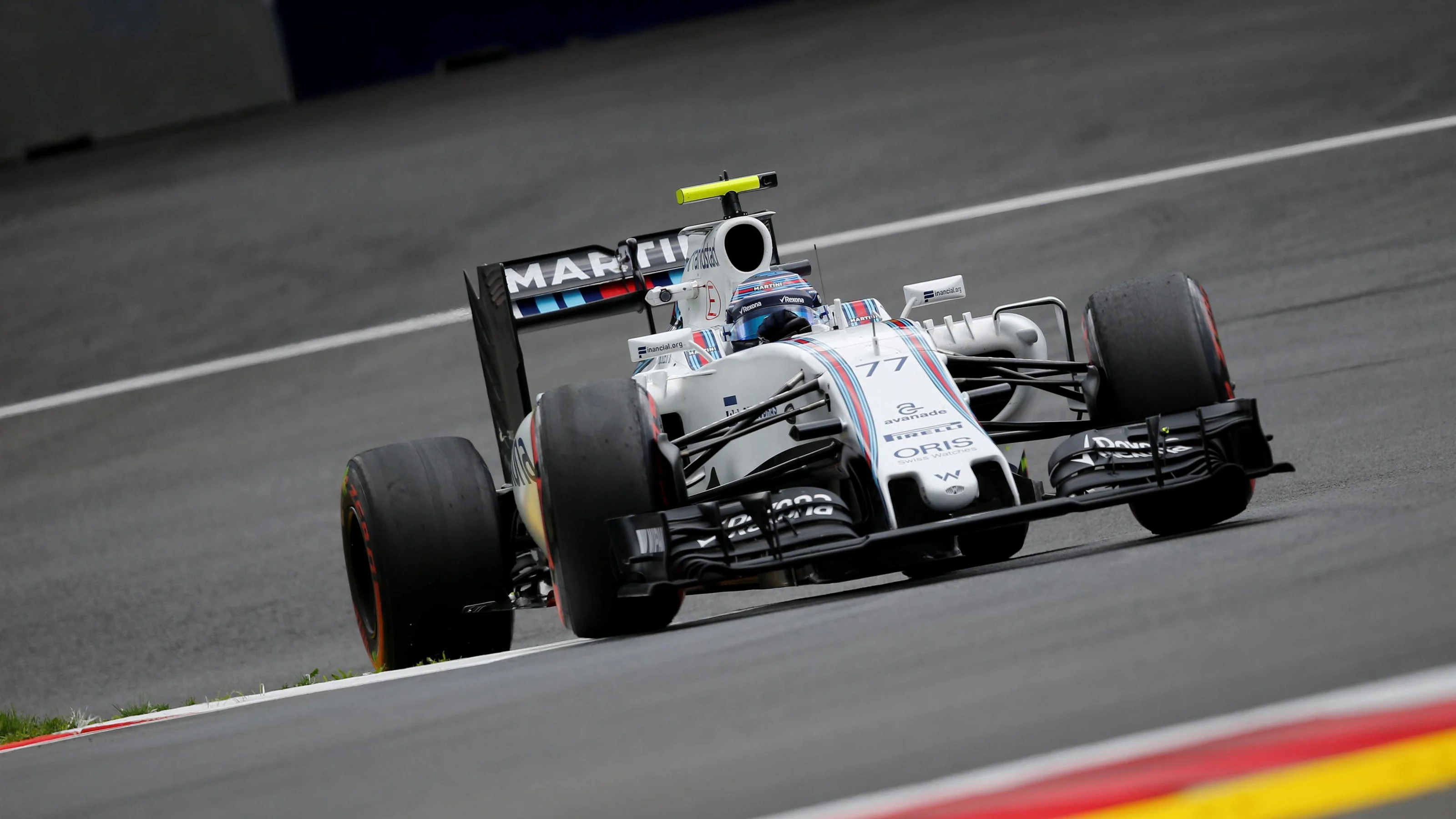 Valtteri Bottas (FIN) Williams FW38 at Formula One World Championship, Rd9, Austrian Grand Prix,