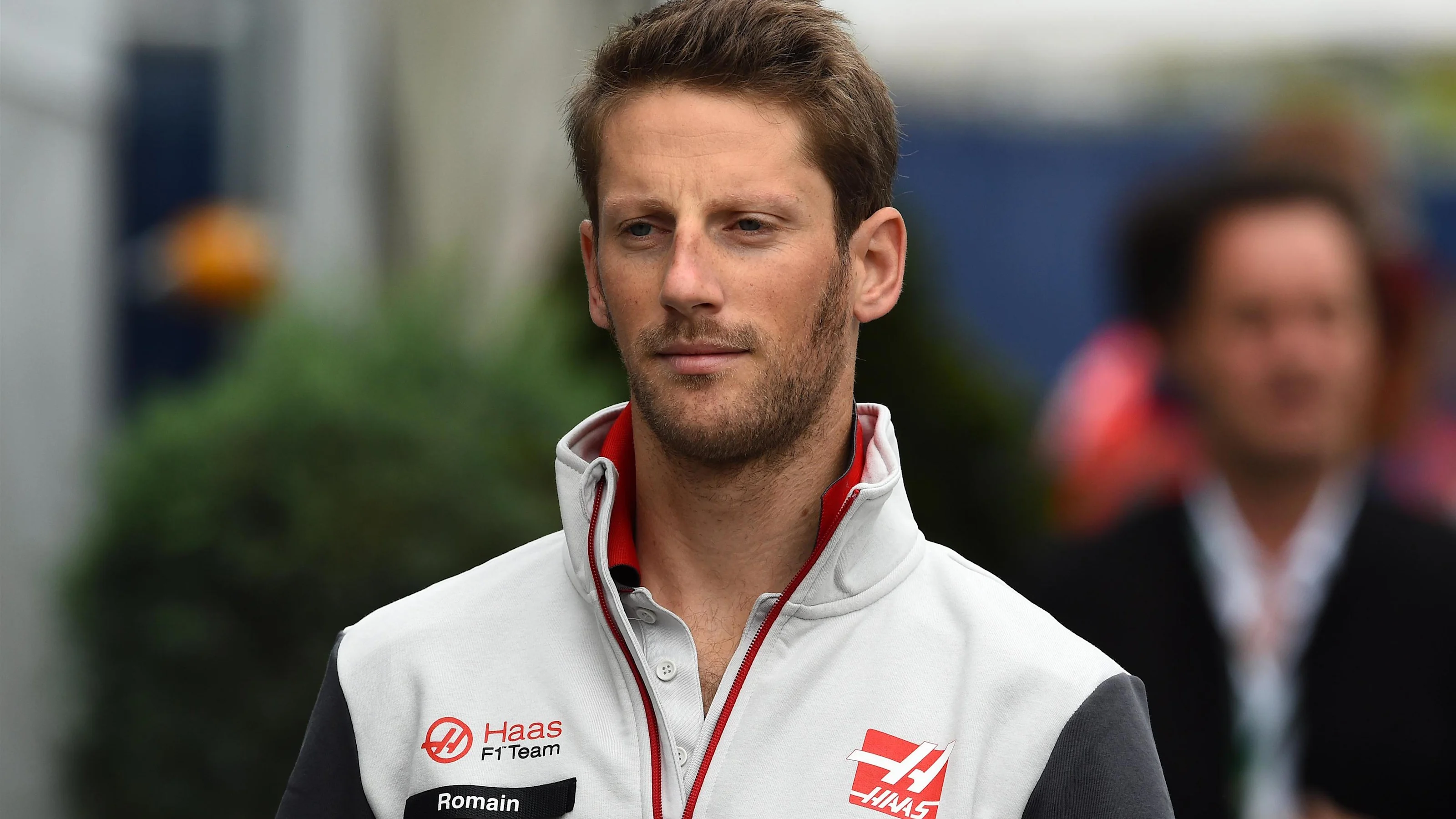Romain Grosjean (FRA) Haas F1 at Formula One World Championship, Rd9, Austrian Grand Prix,