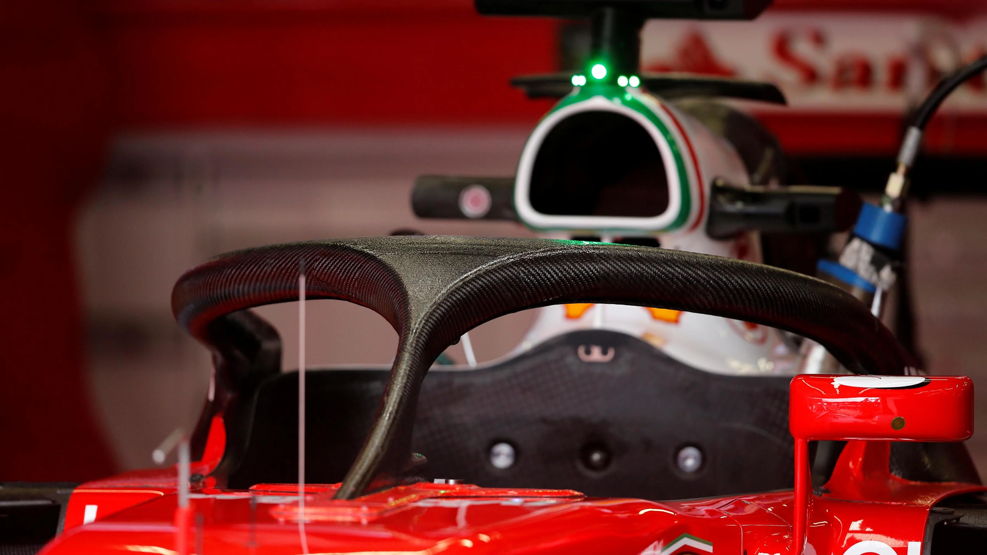 Ferrari SF16-H with halo device at Formula One World Championship, Rd9, Austrian Grand Prix,