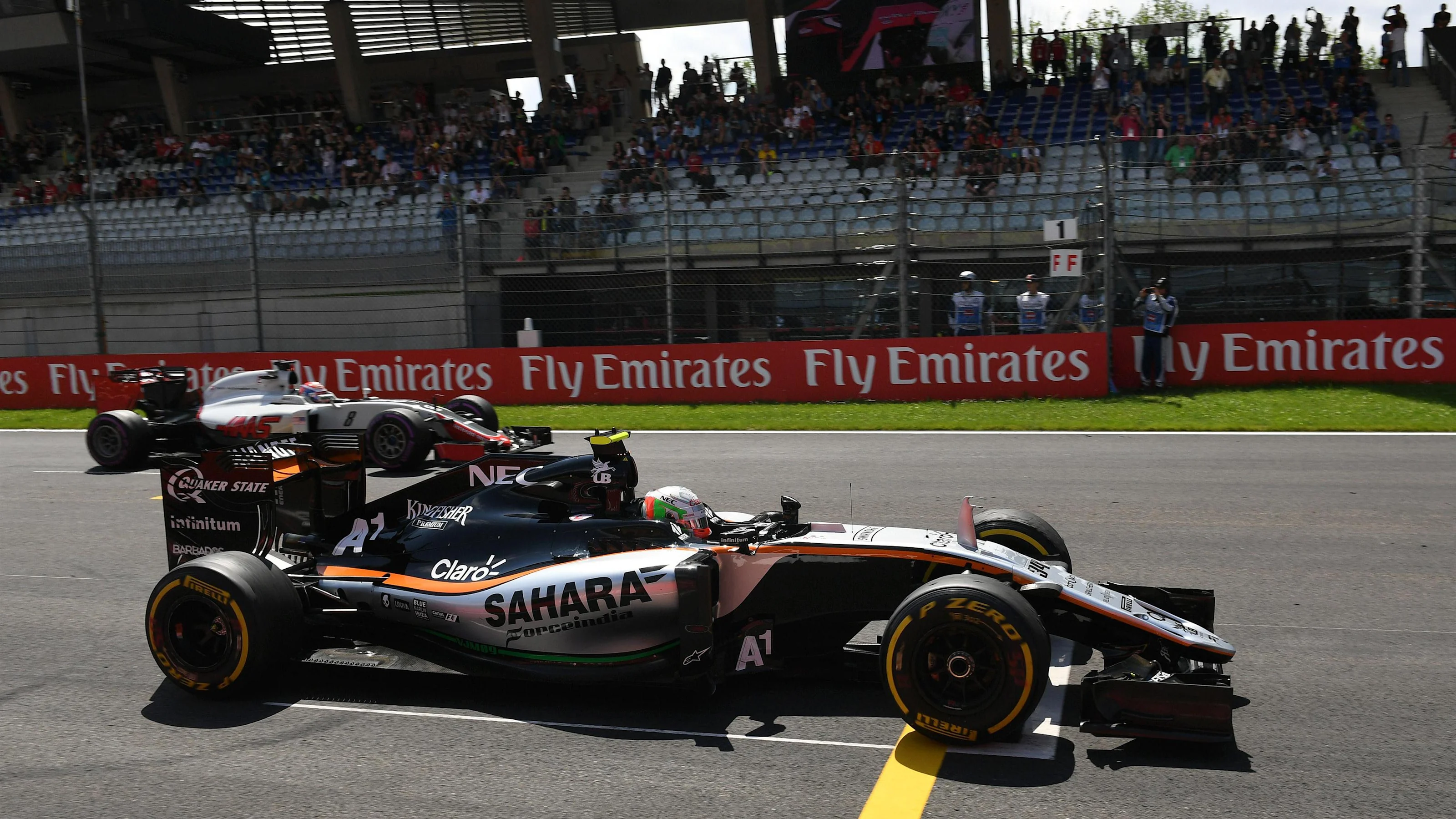 Alfonso Celis jr (MEX) Force India VJM09 at Formula One World Championship, Rd9, Austrian Grand