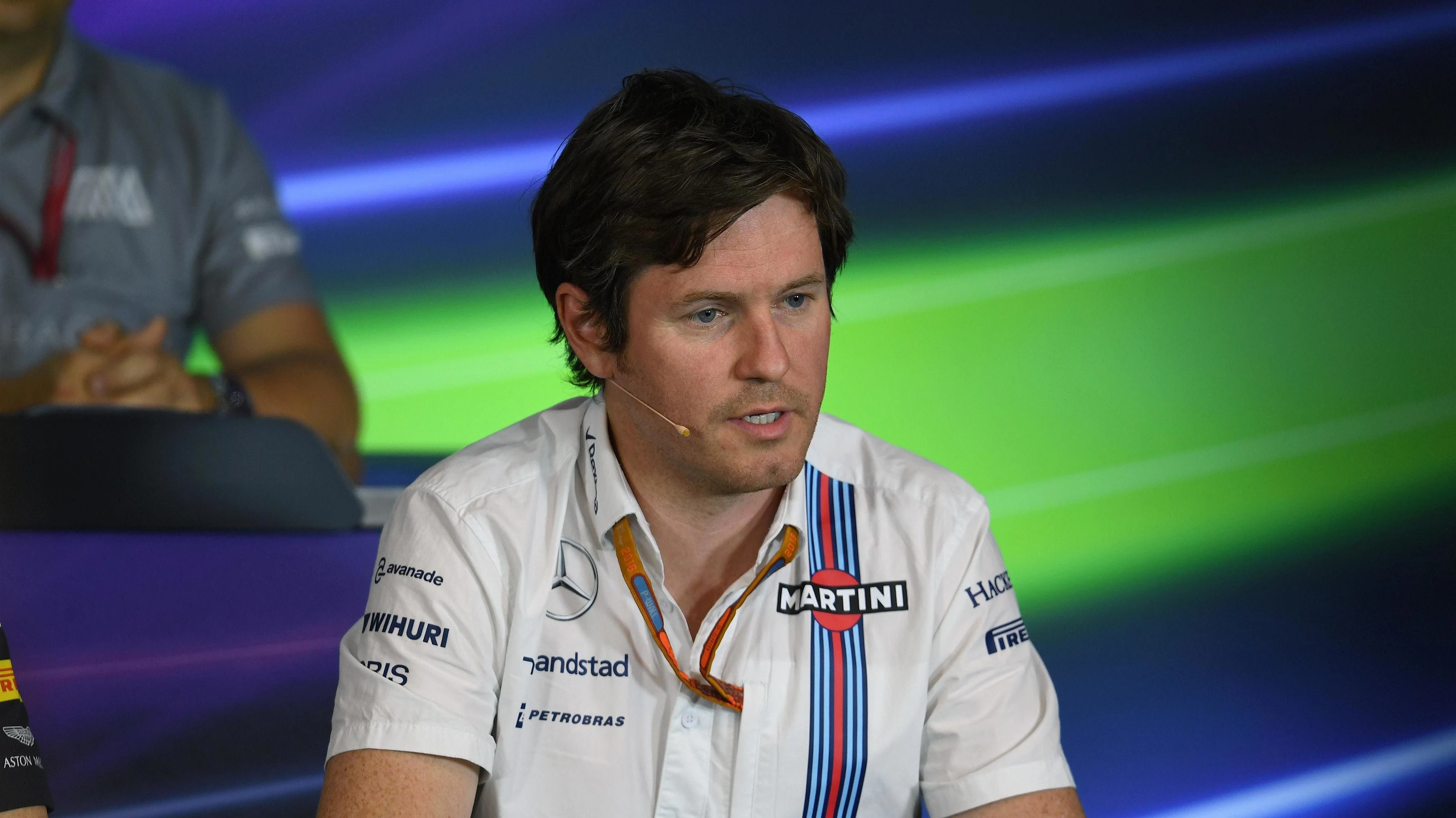 Rob Smedley (GBR) Williams Head of Vehicle Performance in the Press Conference at Formula One World