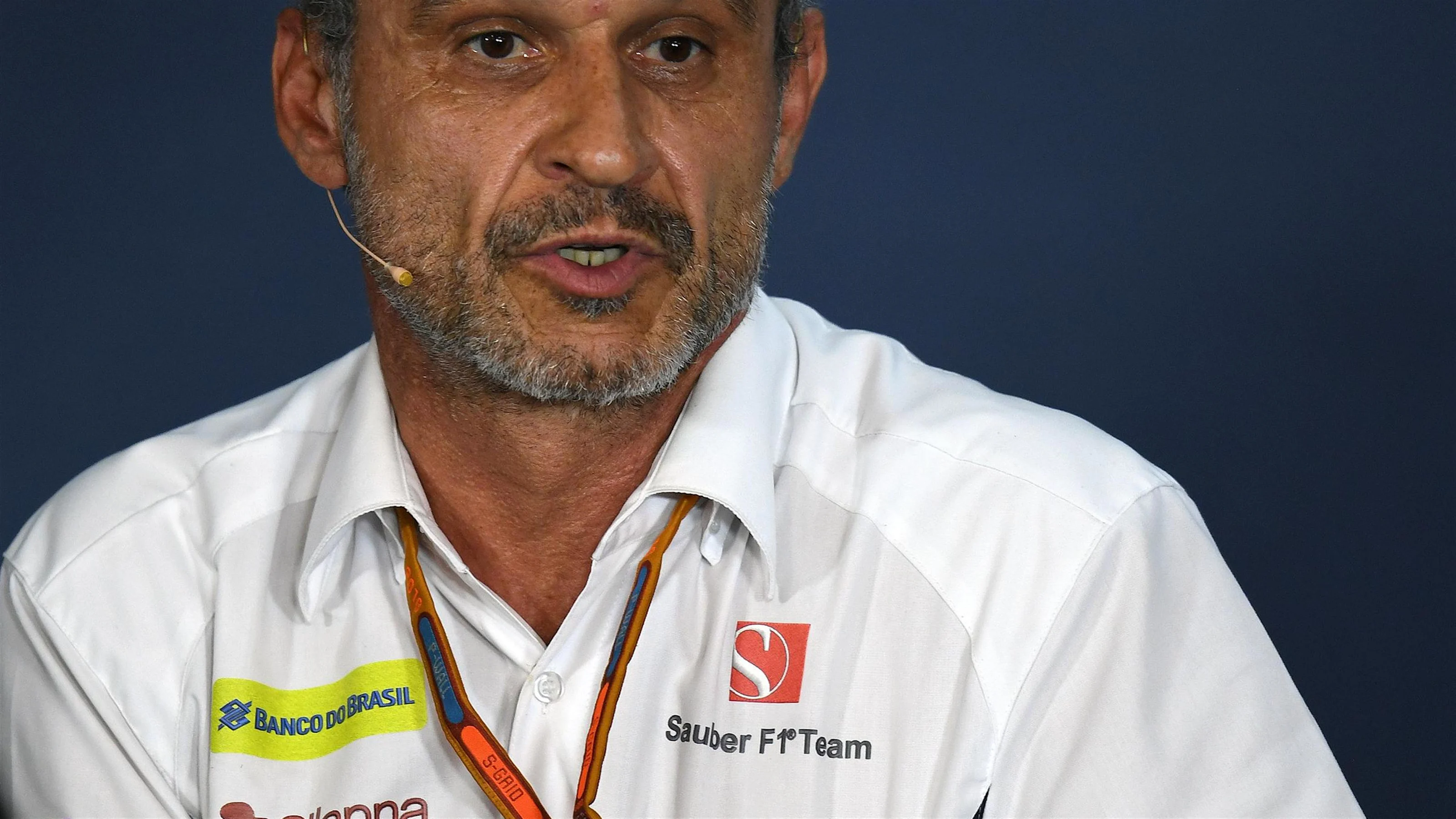 Beat Zehnder (SUI) Sauber F1 Team Manager in the Press Conference at Formula One World