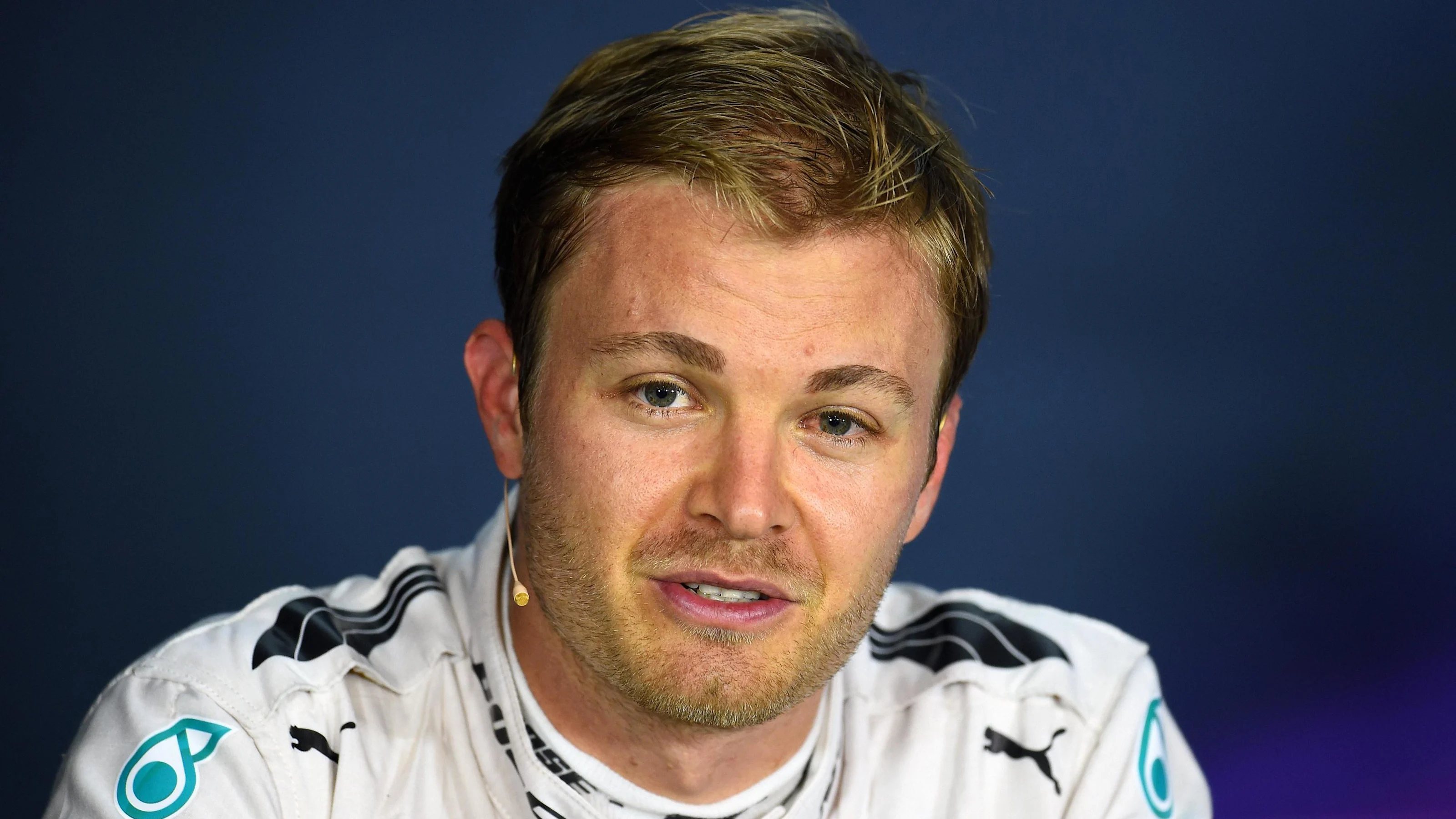 Nico Rosberg (GER) Mercedes AMG F1 in the Press Conference at Formula One World Championship, Rd9,