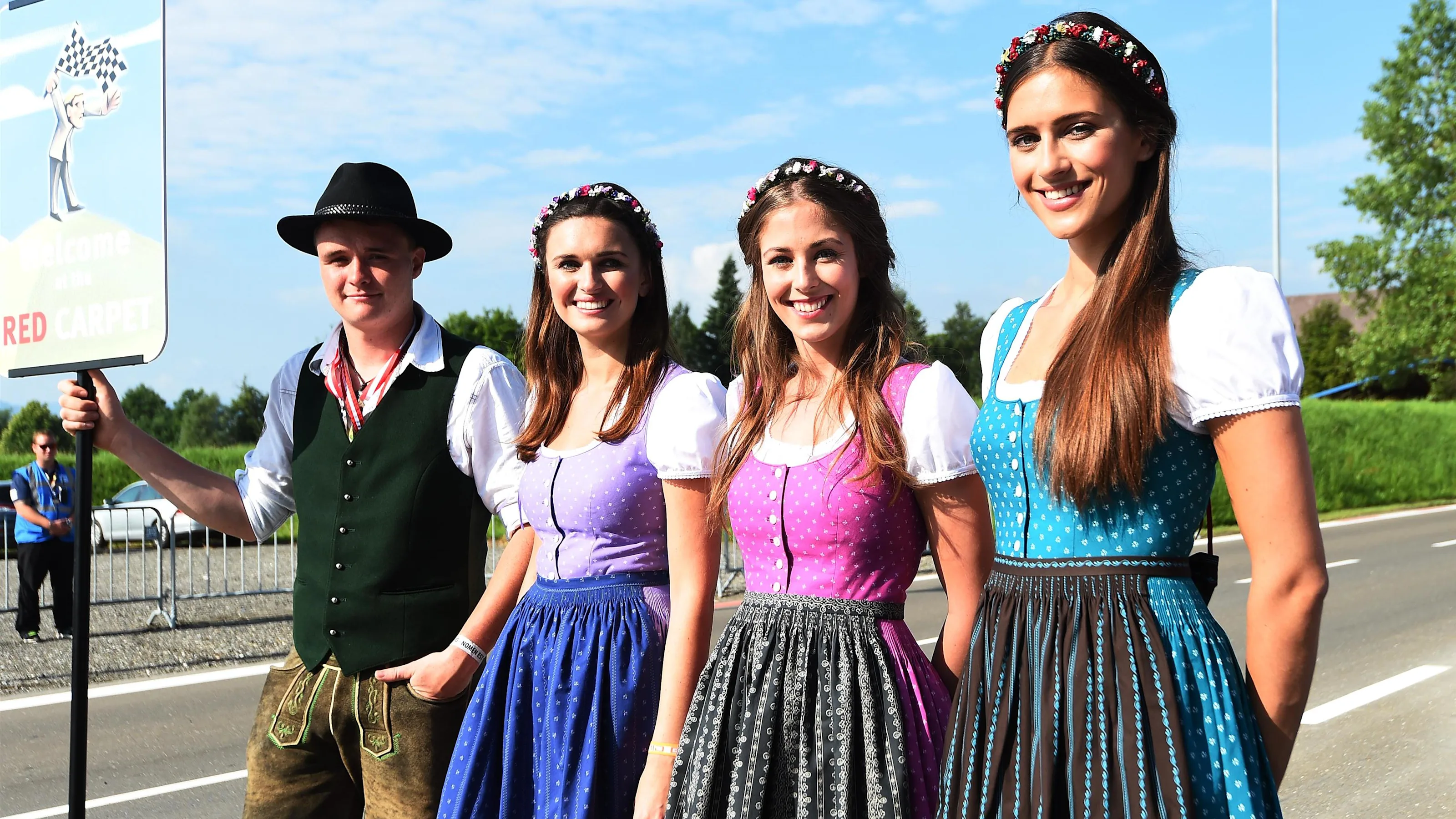 Girls / atmosphere at Formula One World Championship, Rd9, Austrian Grand Prix, Qualifying,