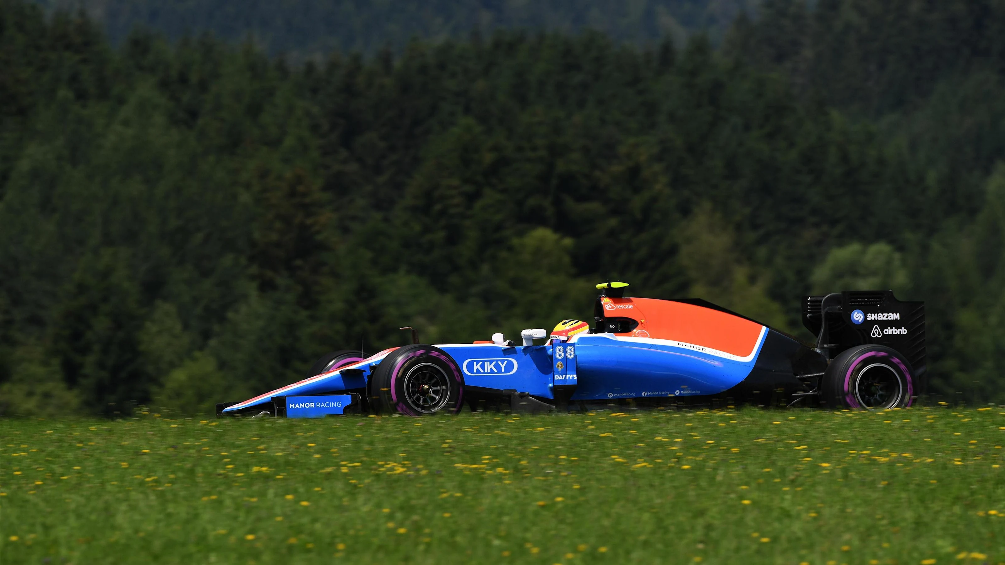 Rio Haryanto (IDN) Manor Racing MRT05 at Formula One World Championship, Rd9, Austrian Grand Prix,