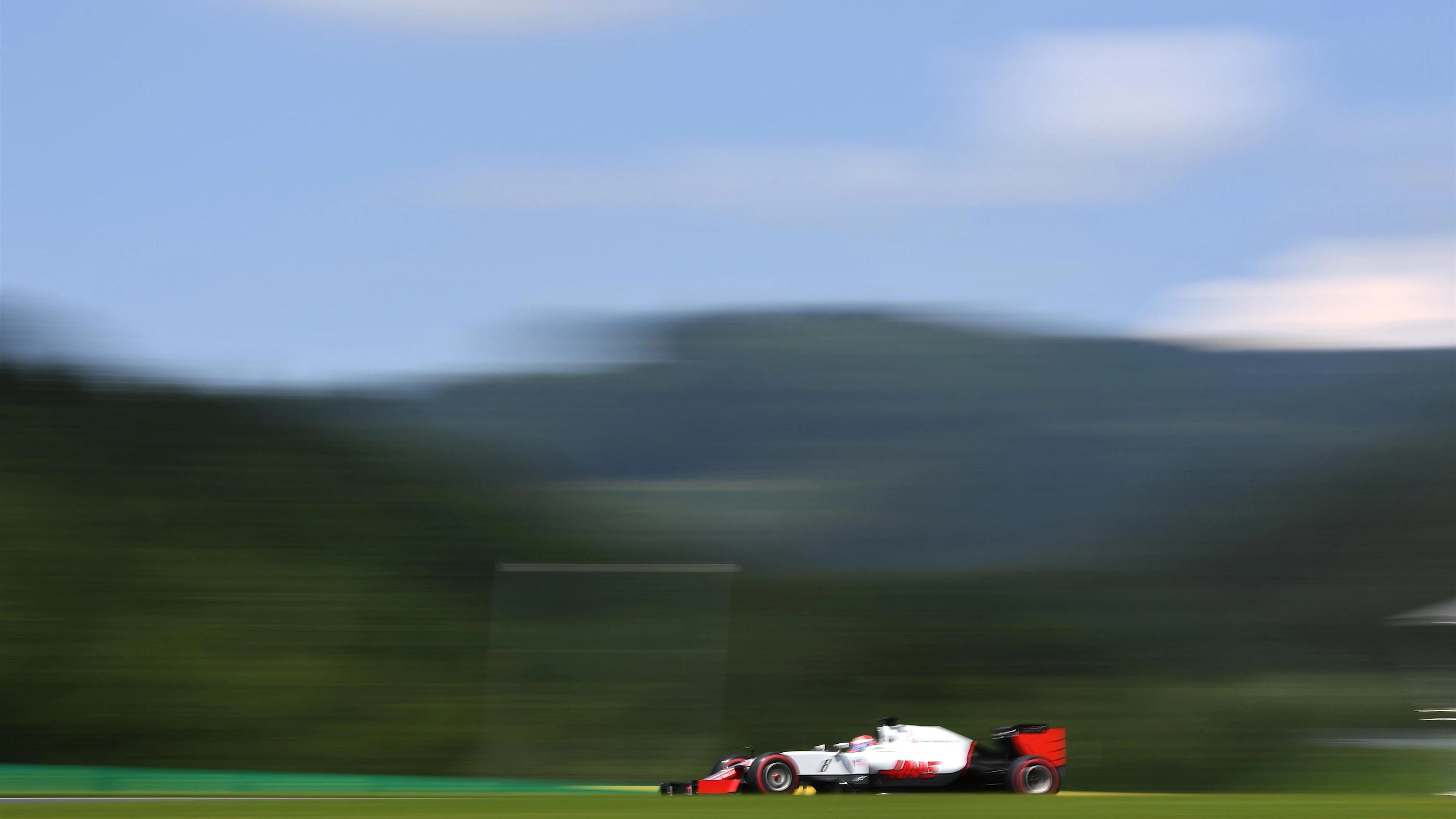 Romain Grosjean (FRA) Haas VF-16 at Formula One World Championship, Rd9, Austrian Grand Prix,