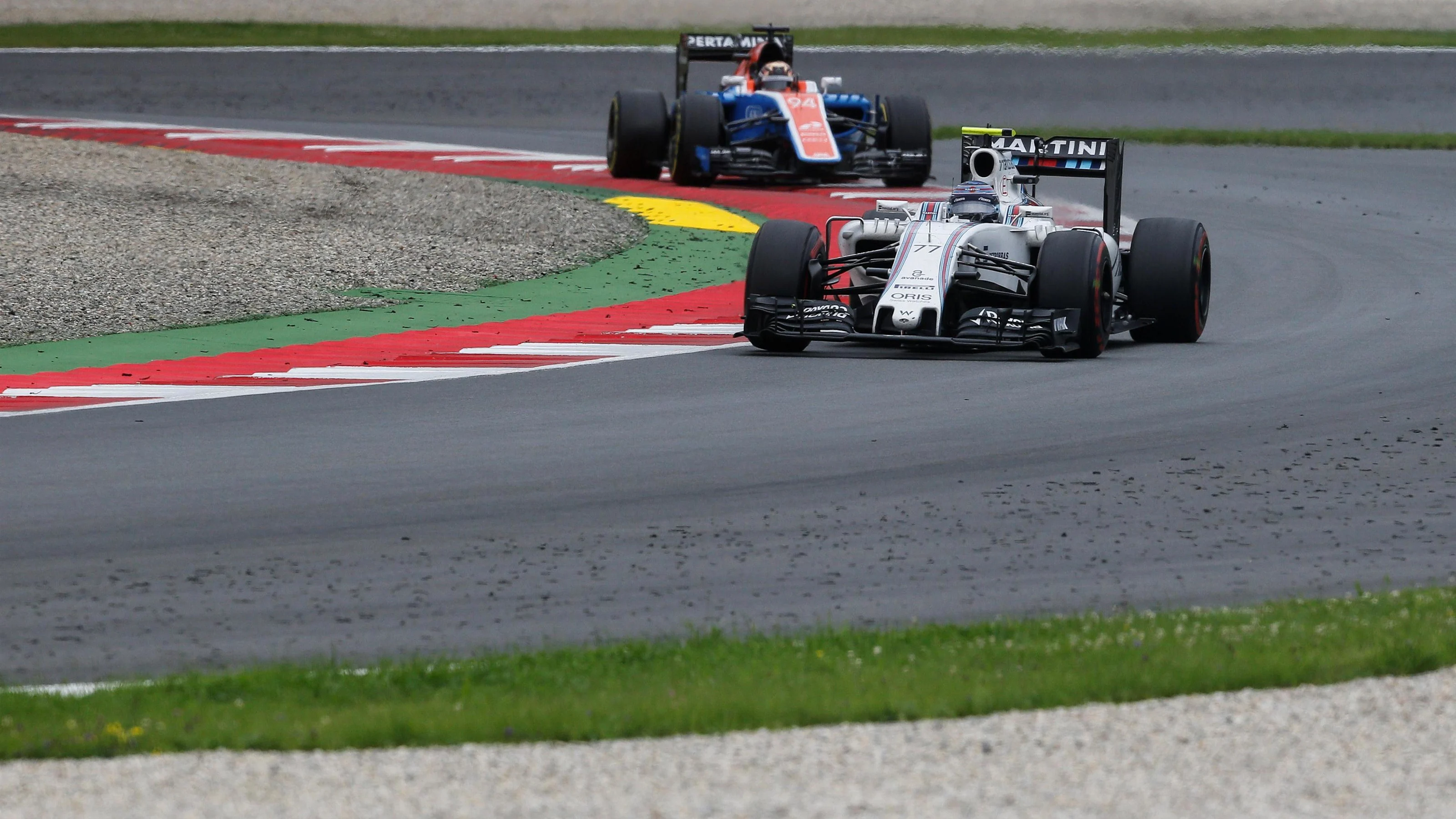 Valtteri Bottas (FIN) Williams FW38 at Formula One World Championship, Rd9, Austrian Grand Prix,