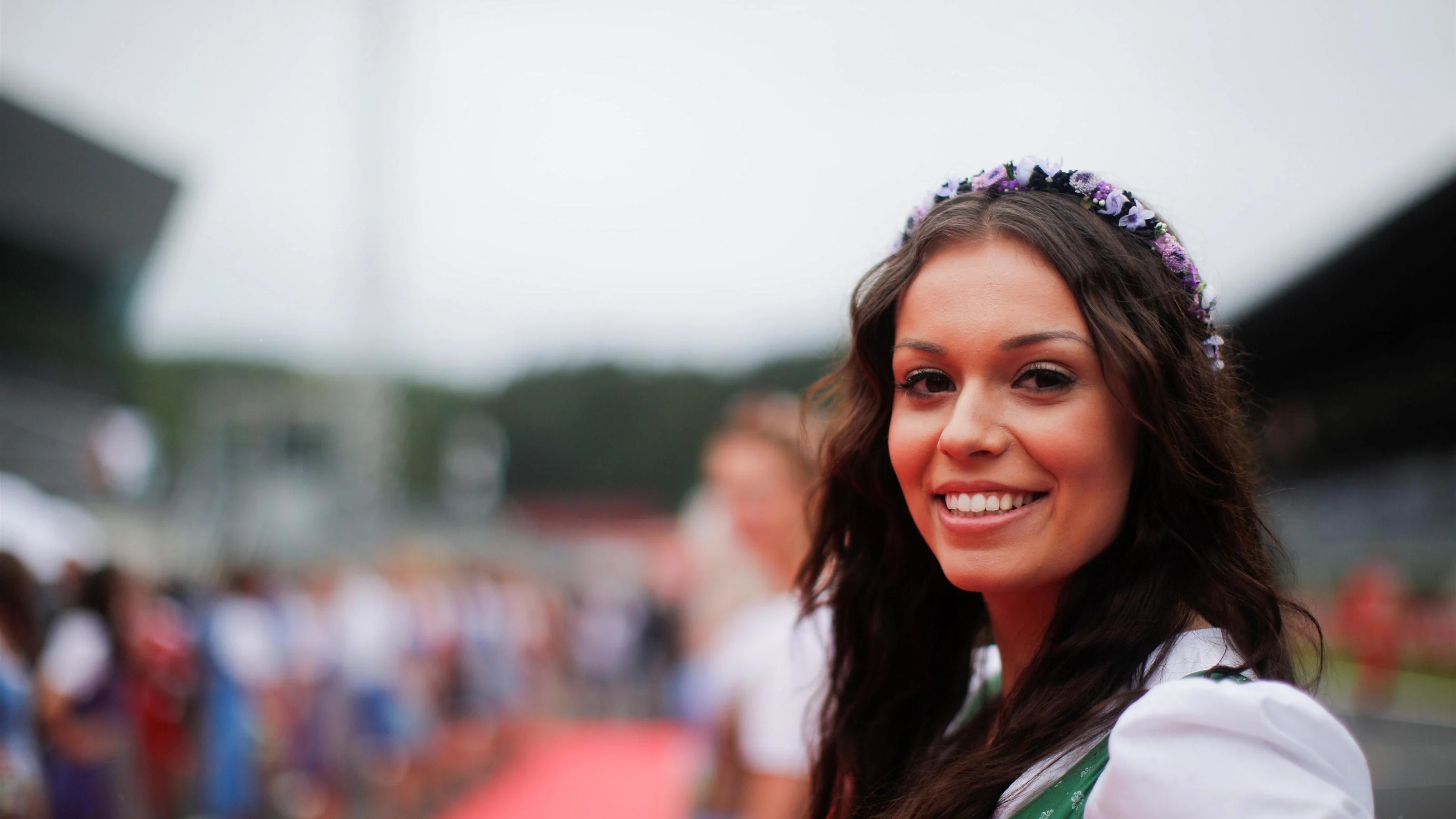 Girl at Formula One World Championship, Rd9, Austrian Grand Prix, Race, Spielberg, Austria, Sunday