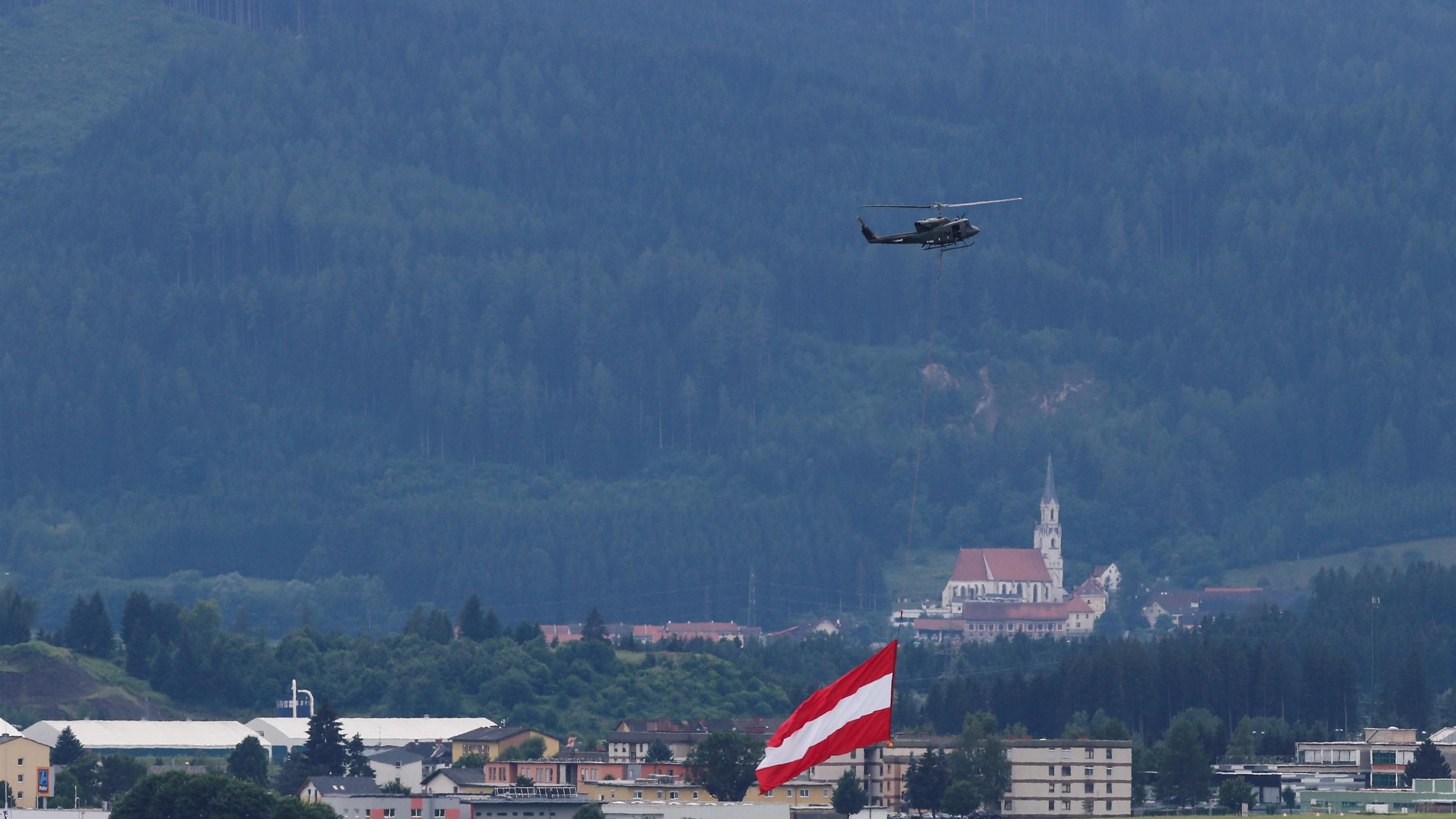 Atmosphere at Formula One World Championship, Rd9, Austrian Grand Prix, Race, Spielberg, Austria,