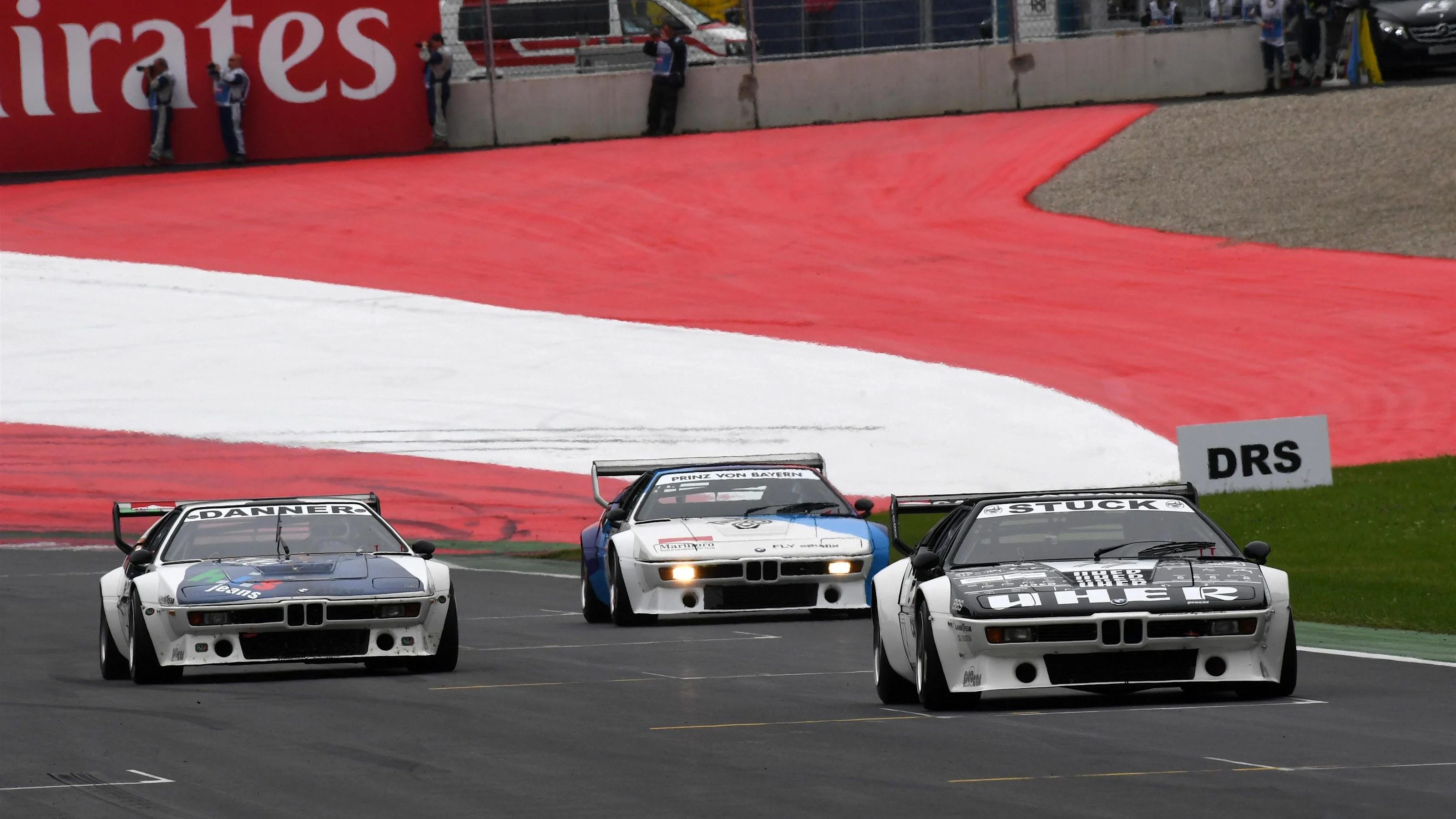 Hans Stuck (GER) at the BMW Procar Legends Race at Formula One World Championship, Rd9, Austrian
