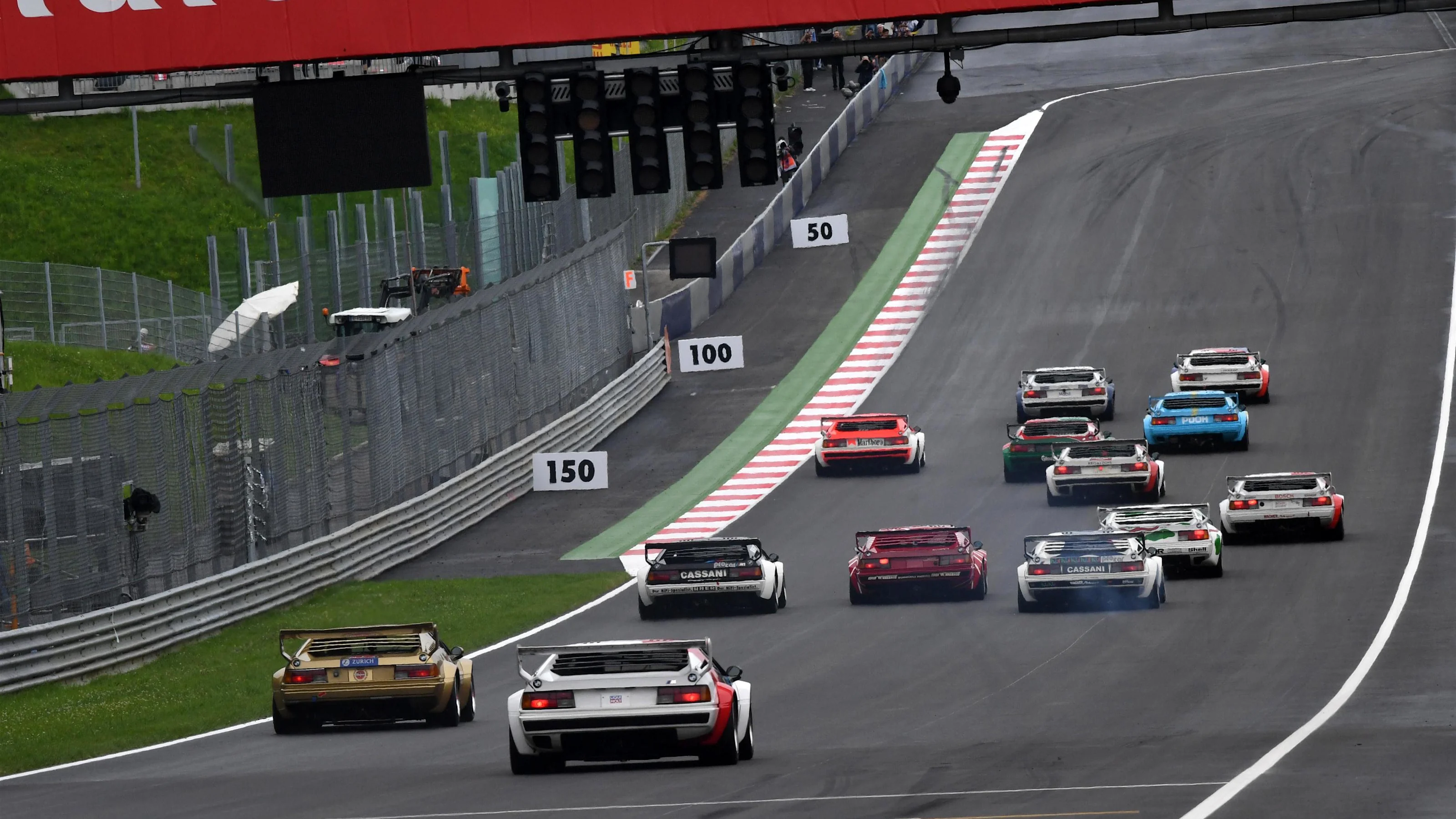 Start at the BMW Procar Legends Race at Formula One World Championship, Rd9, Austrian Grand Prix,
