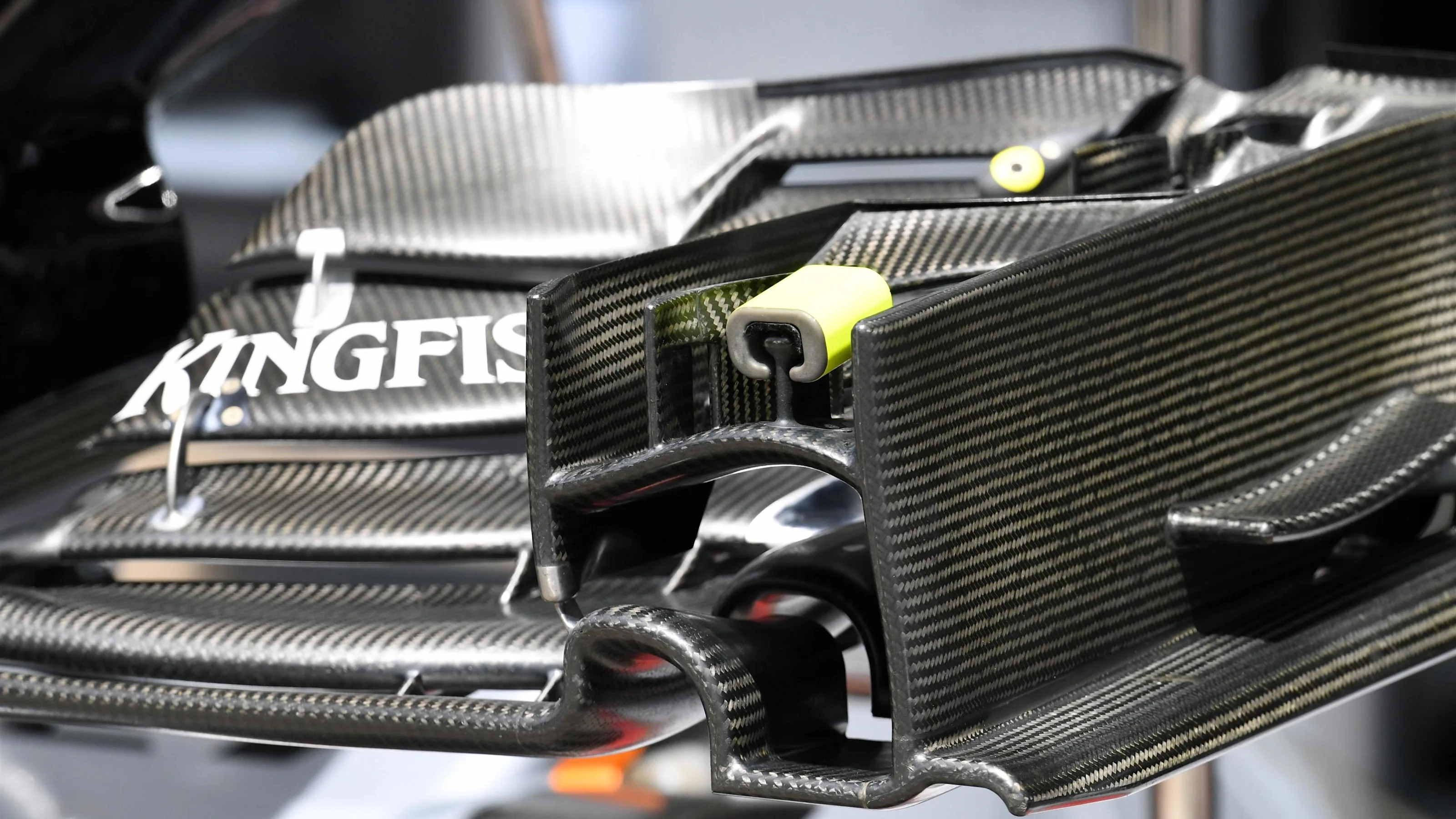 Force India VJM09 front wing detail at Formula One World Championship, Rd9, Austrian Grand Prix,