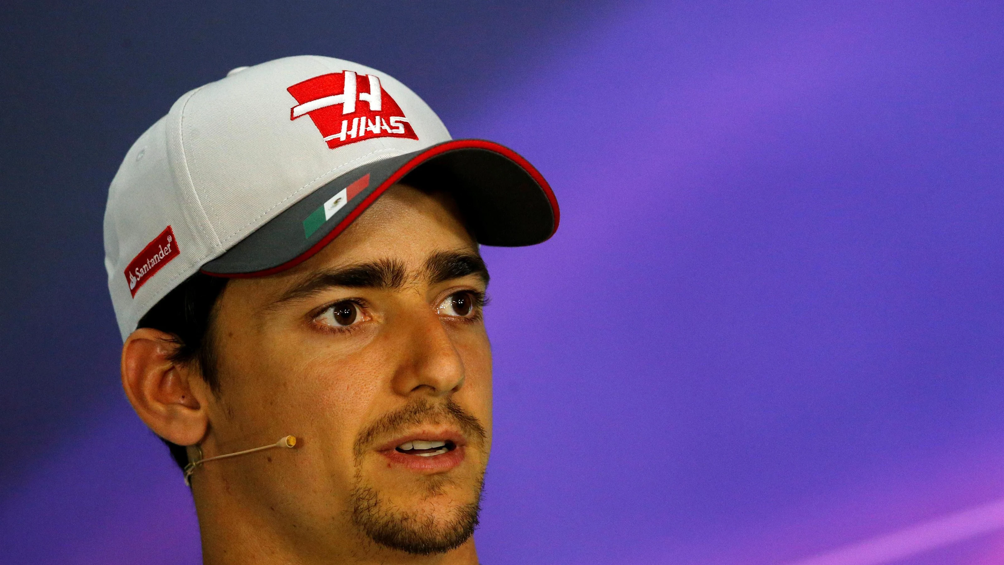 Esteban Gutierrez (MEX) Haas F1 in the Press Conference at Formula One World Championship, Rd9,