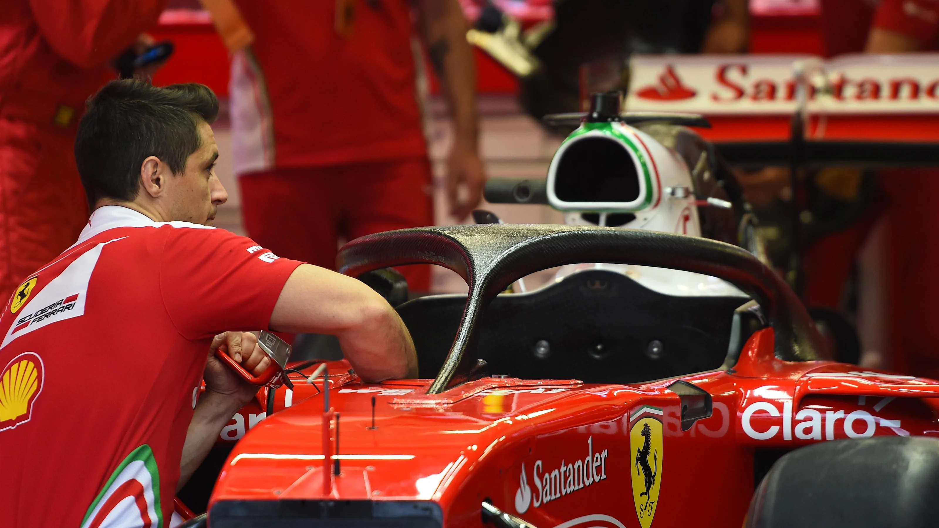 Ferrari SF16-H with Halo device at Formula One World Championship, Rd9, Austrian Grand Prix,