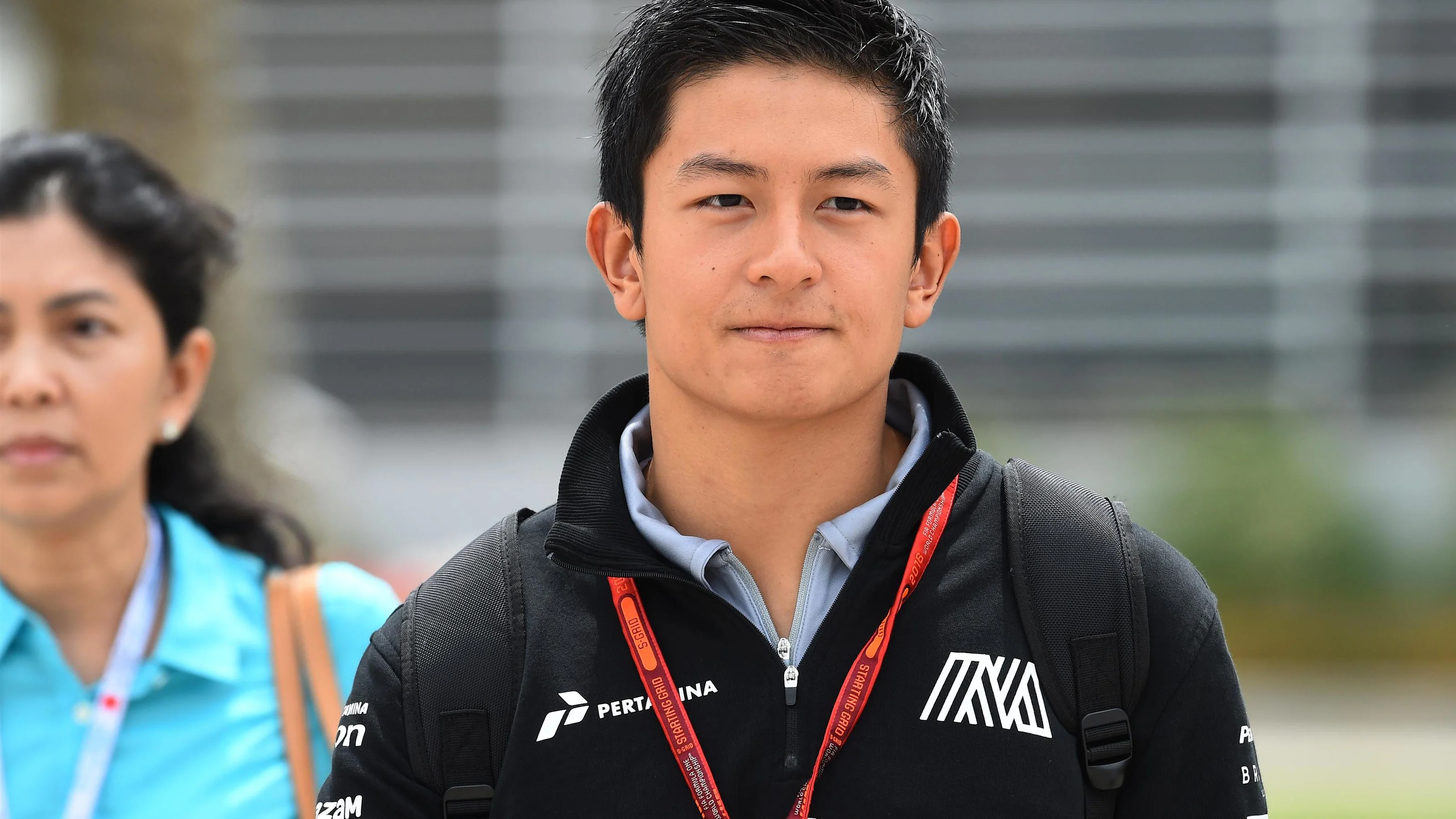 Rio Haryanto (IDN) Manor Racing at Formula One World Championship, Rd2, Bahrain Grand Prix