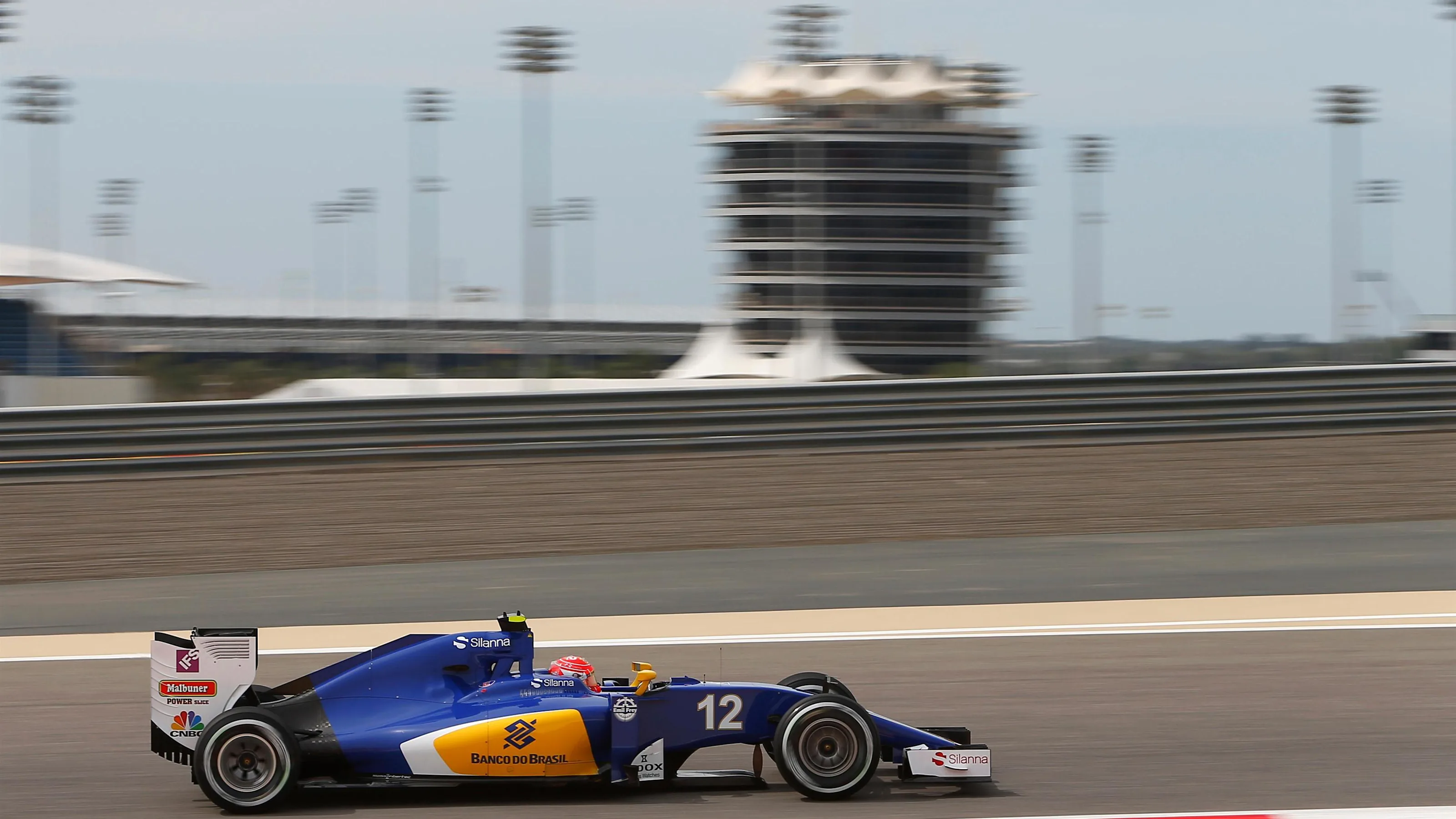 Felipe Nasr (BRA) Sauber C35 at Formula One World Championship, Rd2, Bahrain Grand Prix Practice,