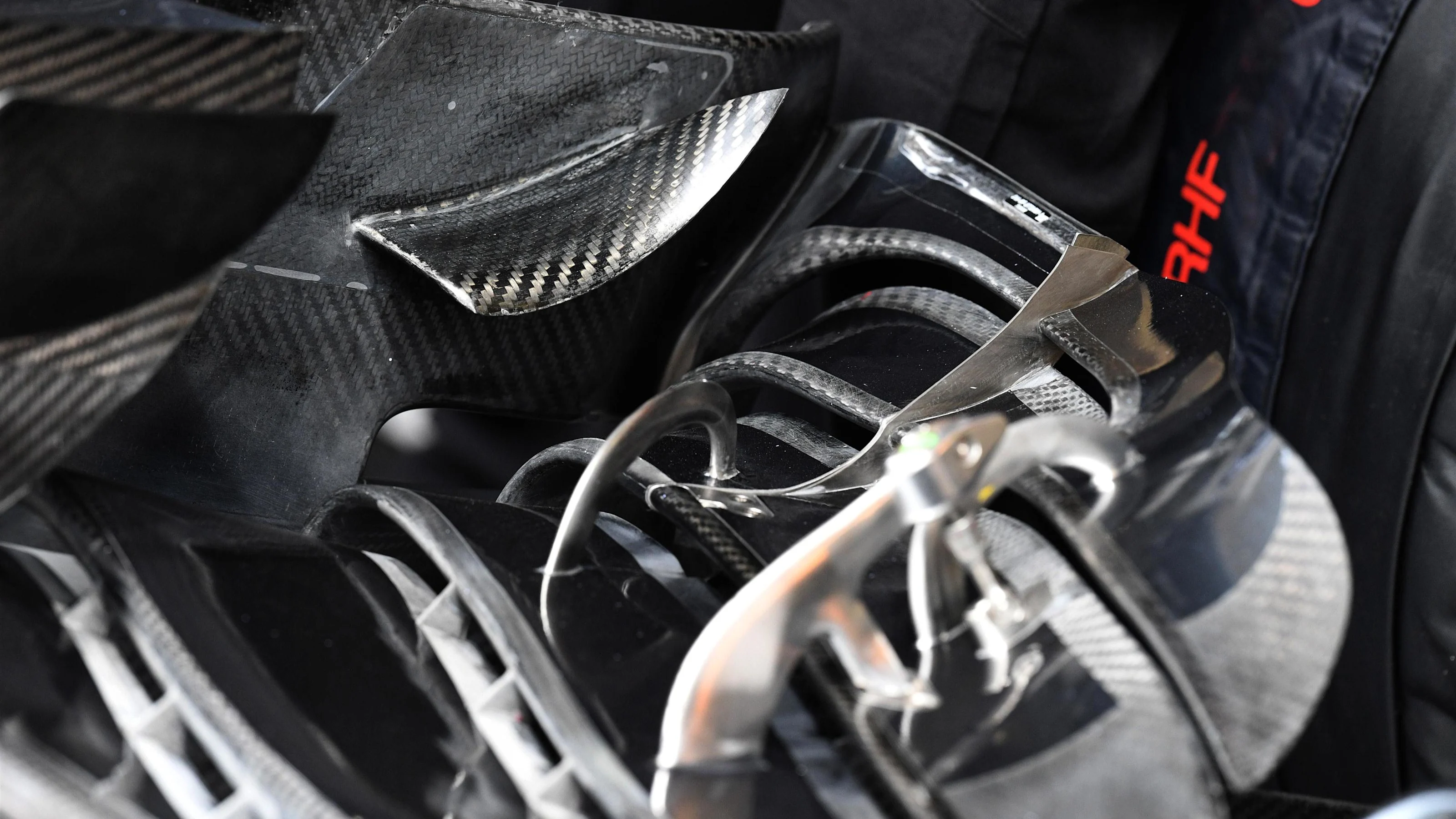 McLaren MP4-31 front wing detail at Formula One World Championship, Rd2, Bahrain Grand Prix