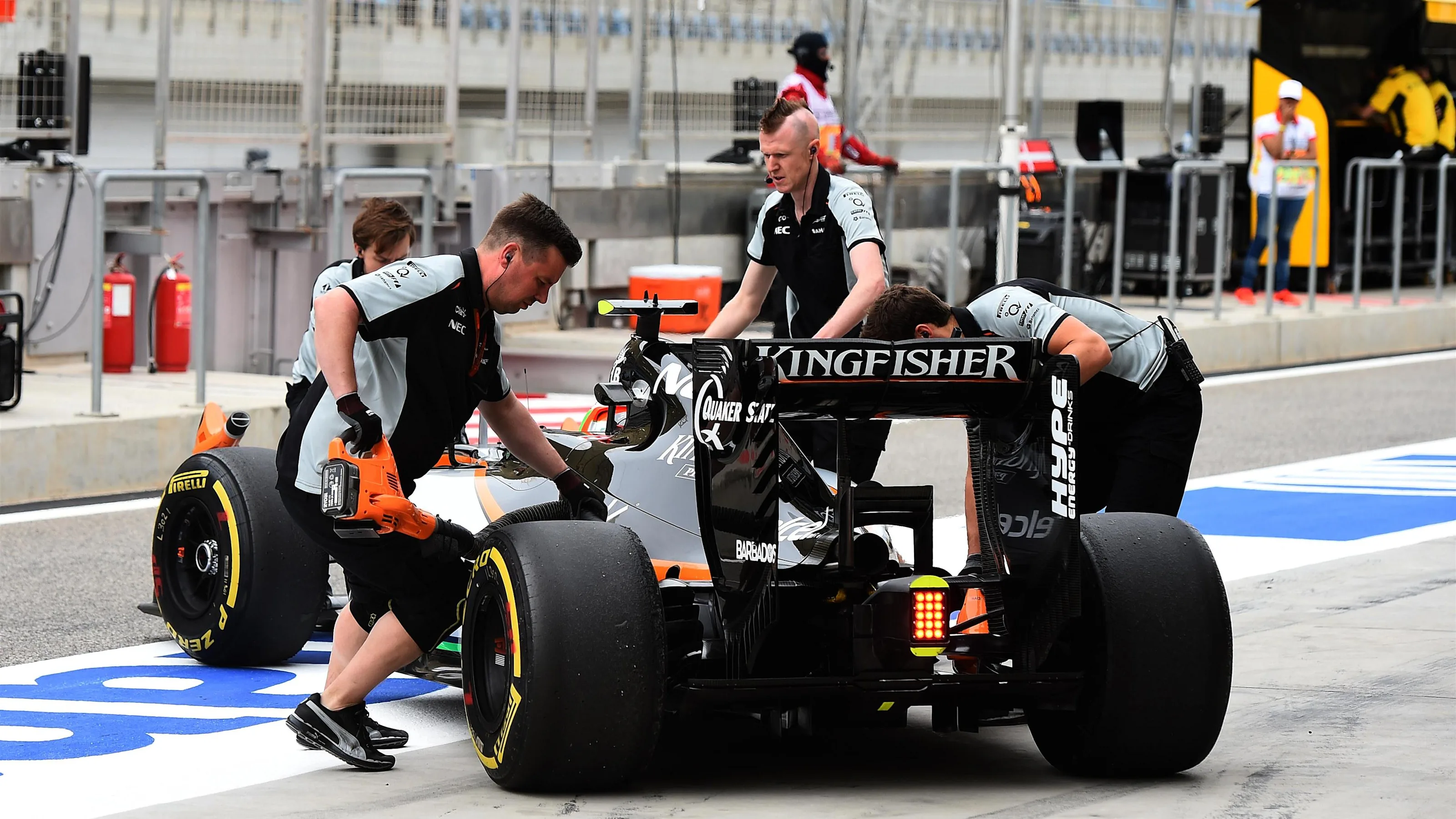 Alfonso Celis jr (MEX) Force India VJM09 at Formula One World Championship, Rd2, Bahrain Grand Prix