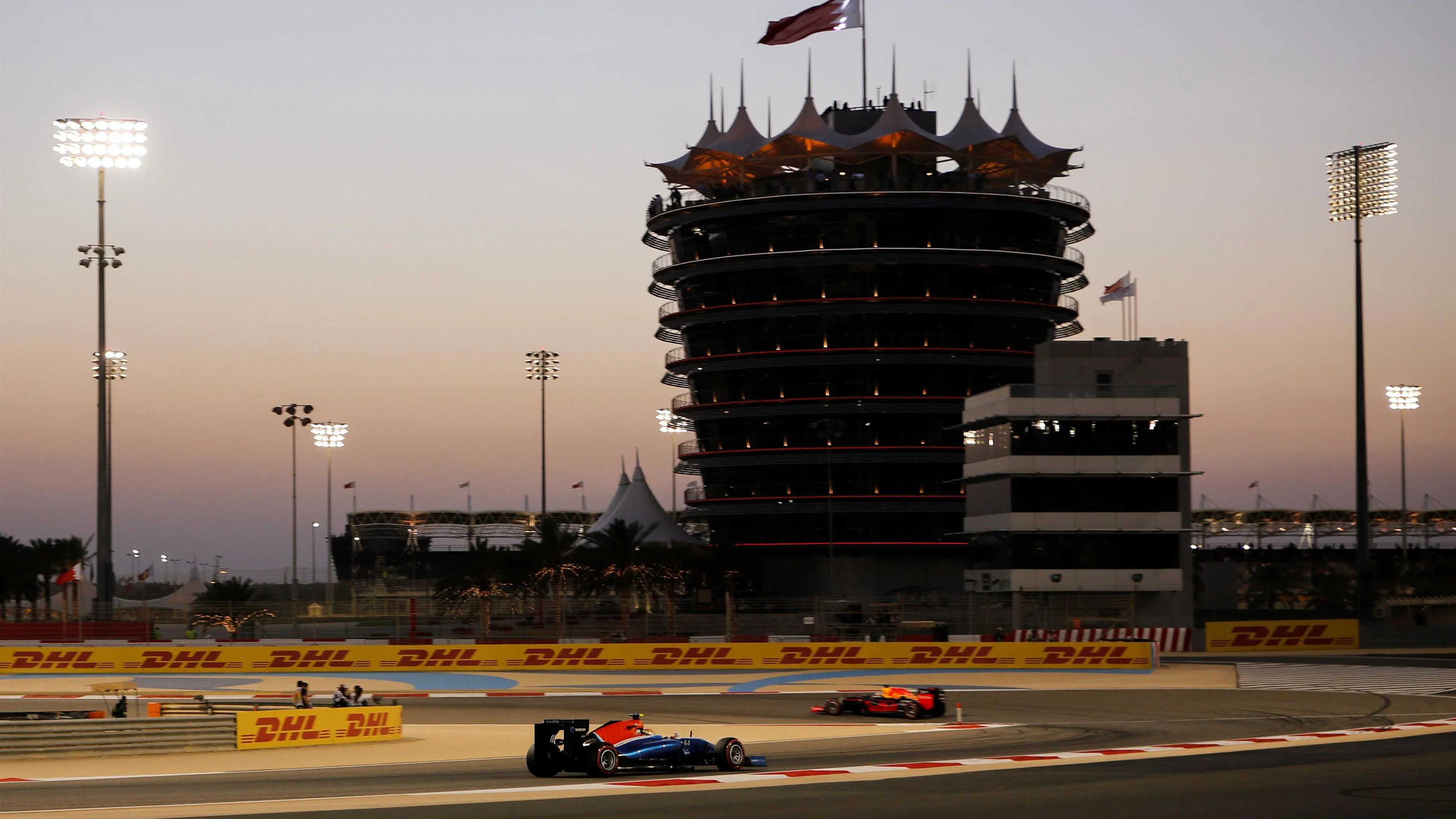 Rio Haryanto (IDN) Manor Racing MRT05 at Formula One World Championship, Rd2, Bahrain Grand Prix