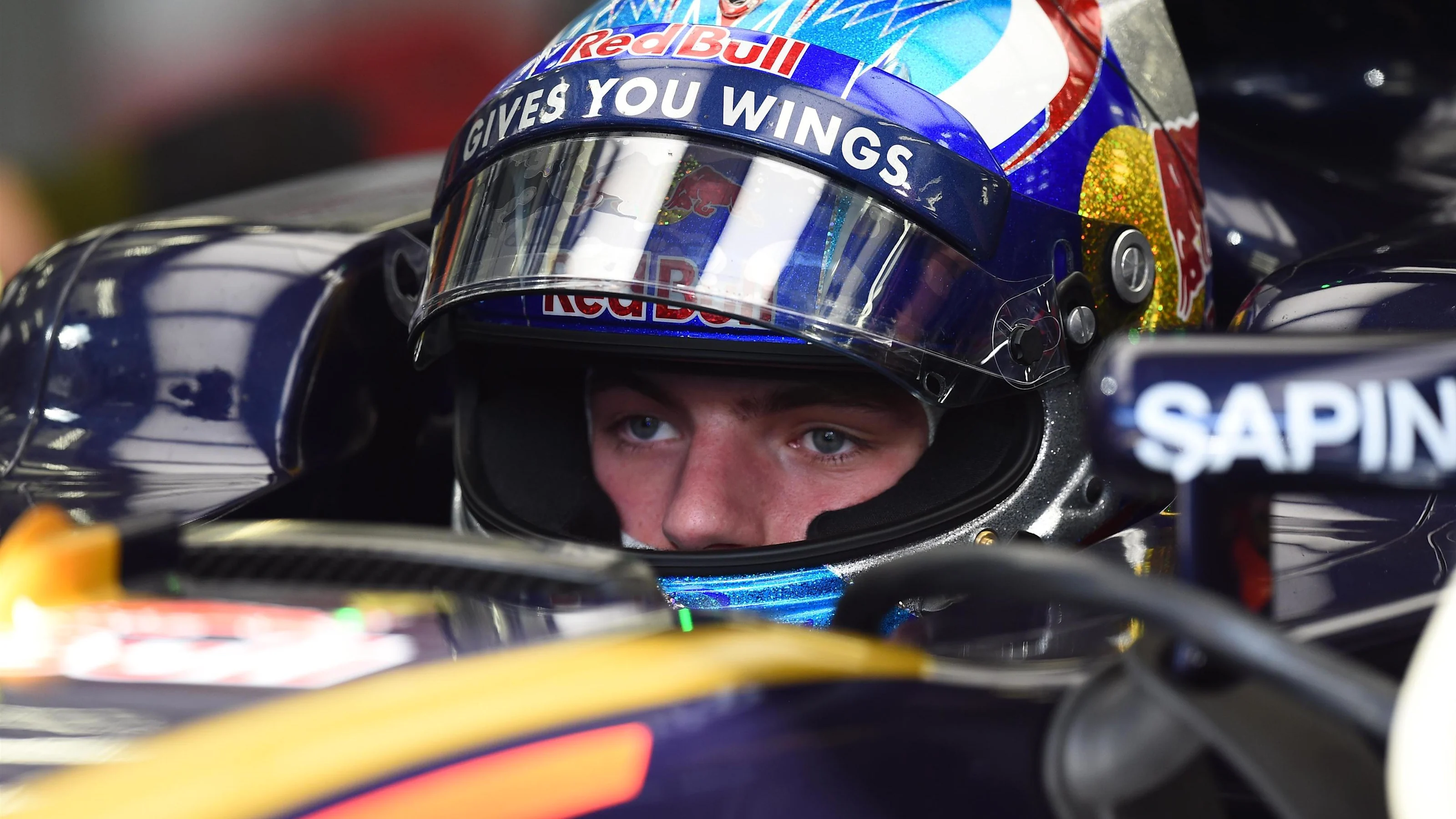 Max Verstappen (NED) Scuderia Toro Rosso at Formula One World Championship, Rd2, Bahrain Grand Prix