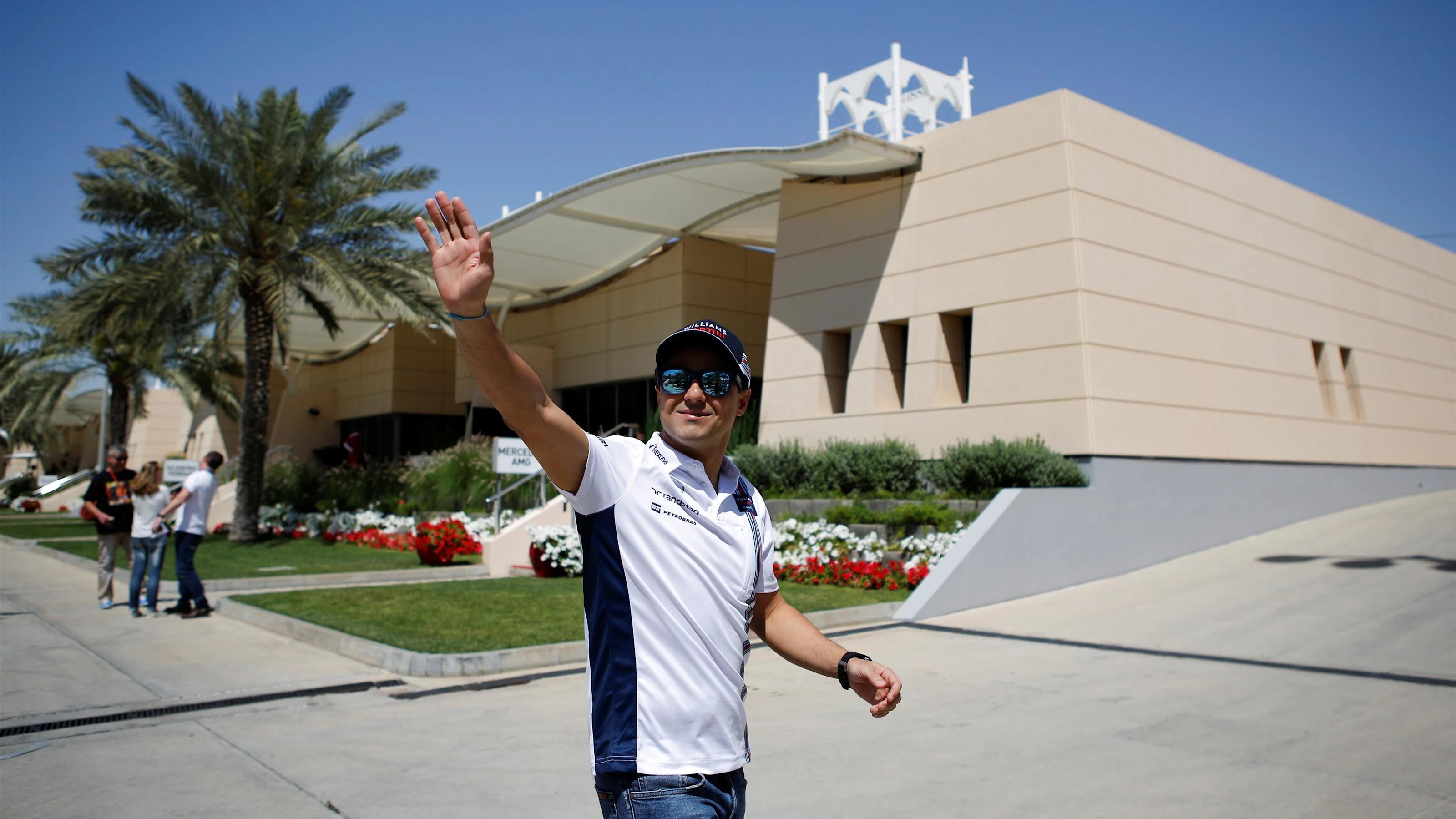 Felipe Massa (BRA) Williams at Formula One World Championship, Rd2, Bahrain Grand Prix Qualifying,