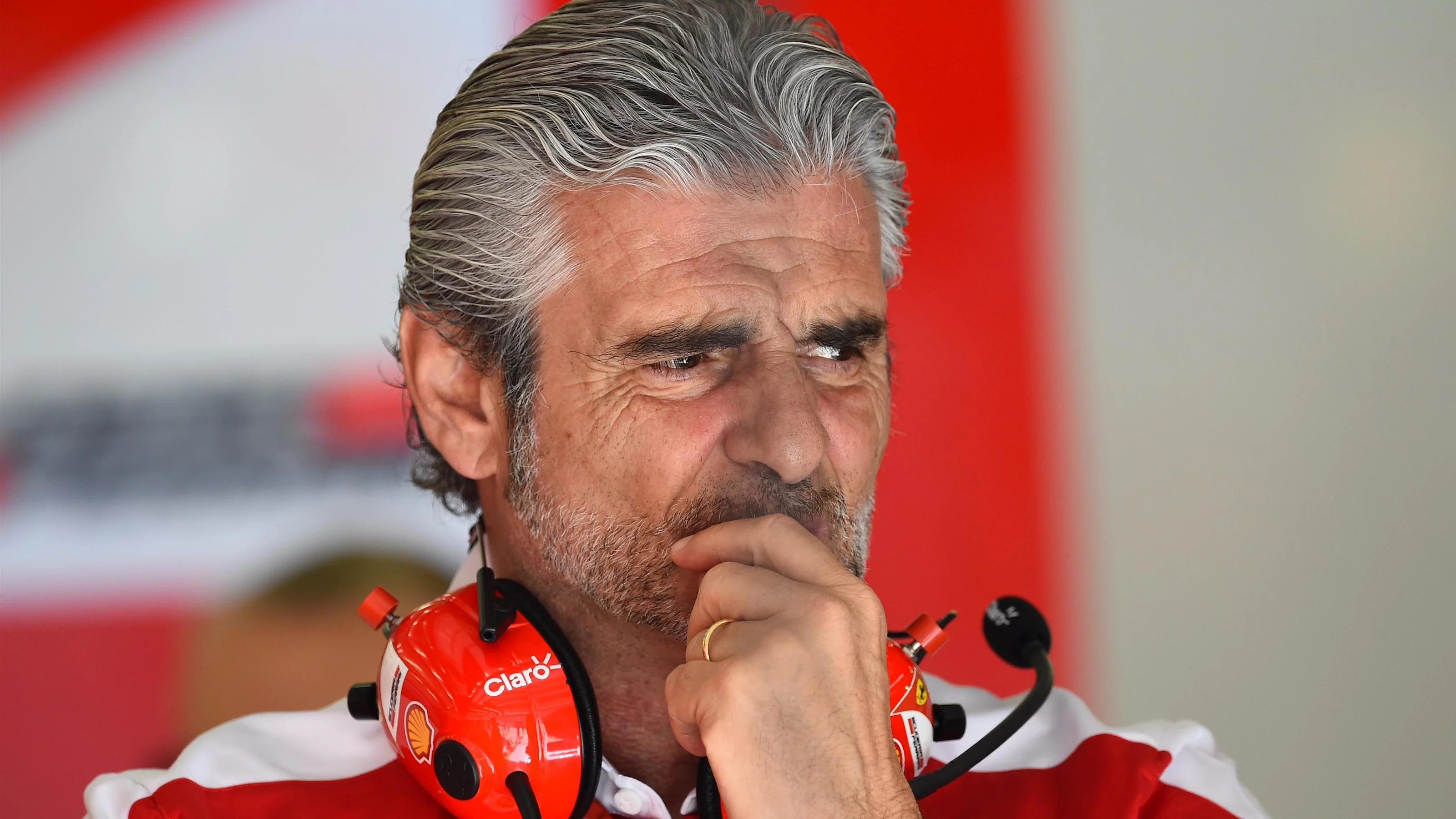 Maurizio Arrivabene (ITA) Ferrari Team Principal at Formula One World Championship, Rd2, Bahrain