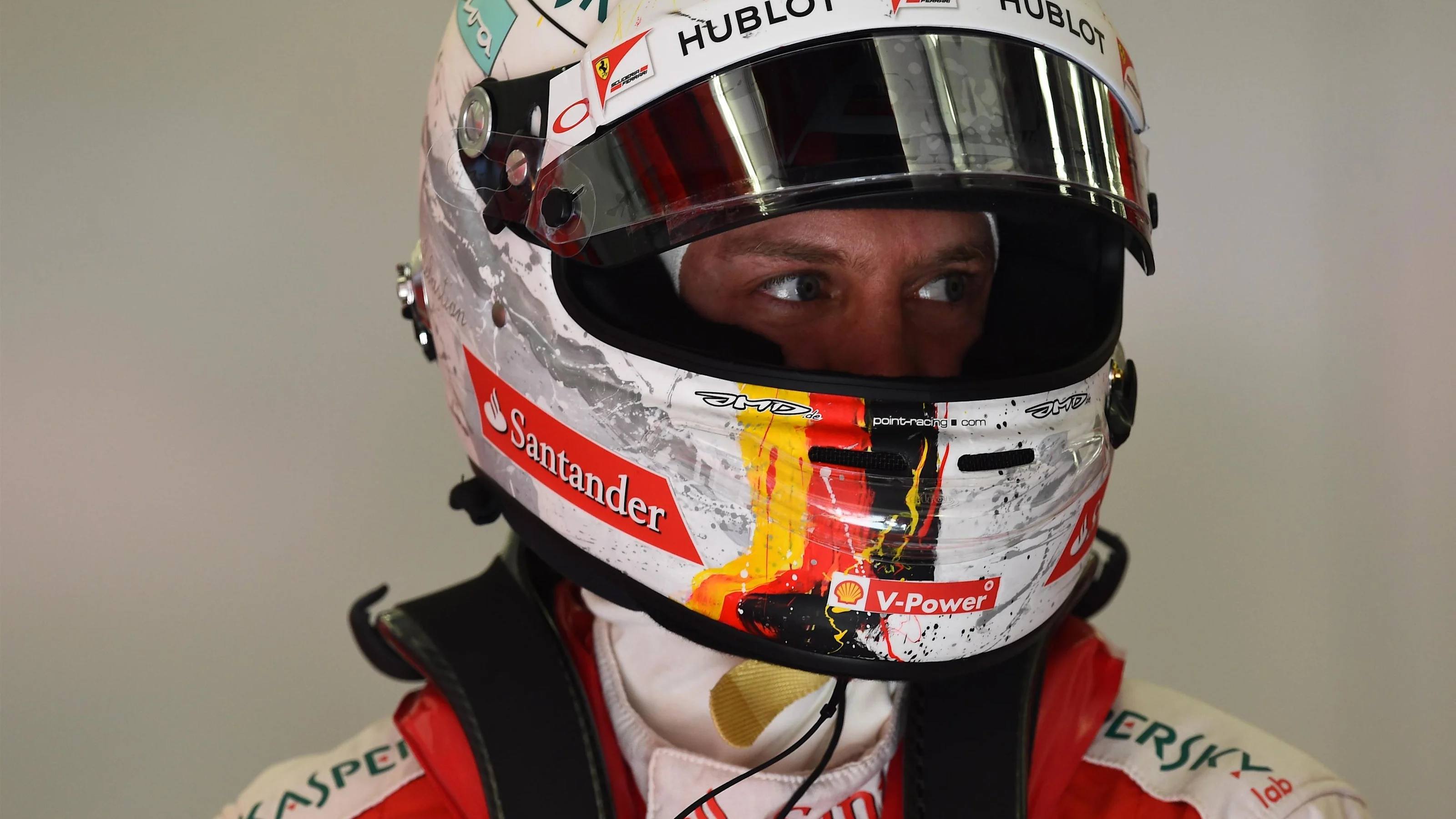 Sebastian Vettel (GER) Ferrari at Formula One World Championship, Rd2, Bahrain Grand Prix