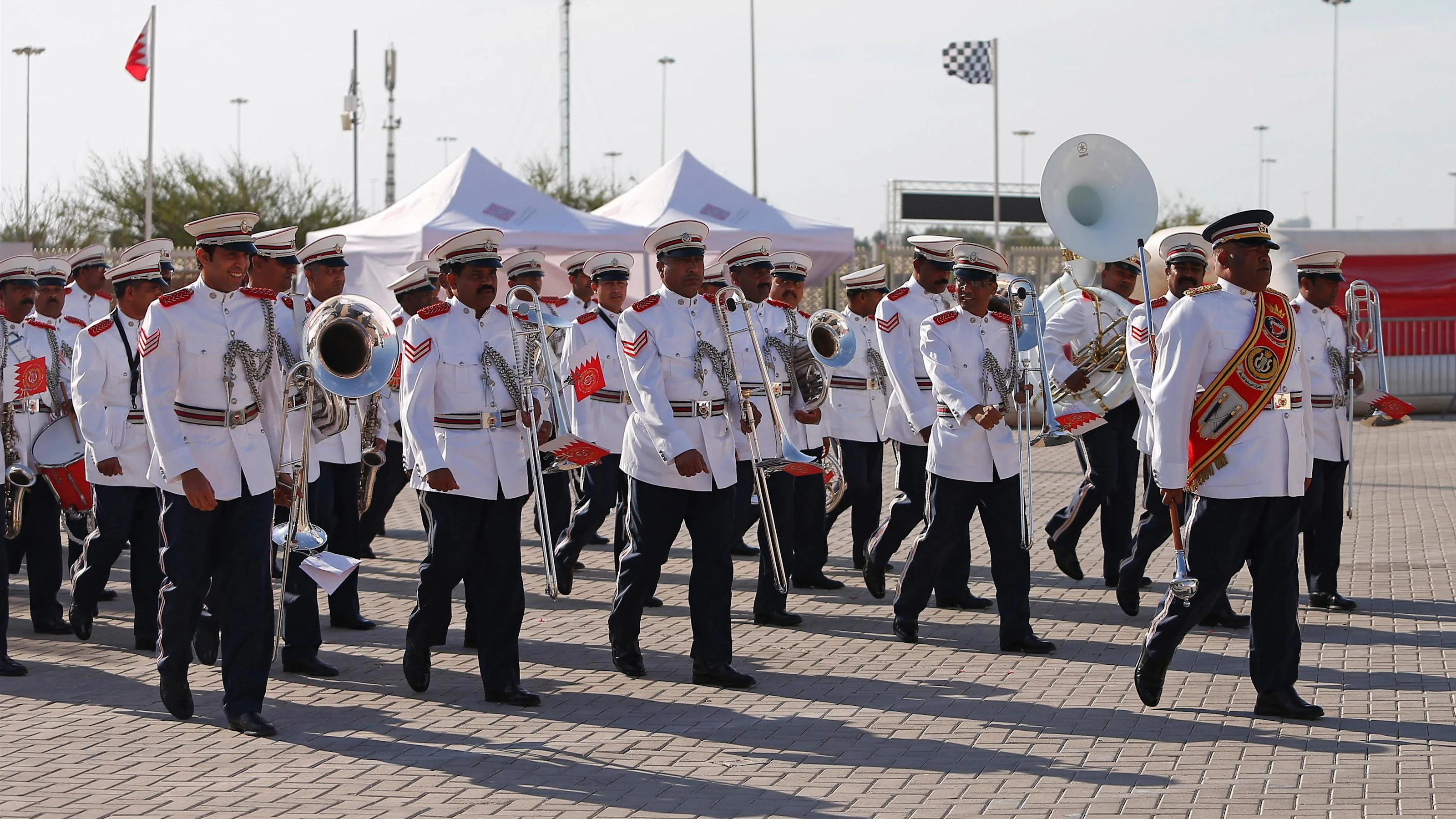Fans and atmosphere at Formula One World Championship, Rd2, Bahrain Grand Prix Race, Bahrain
