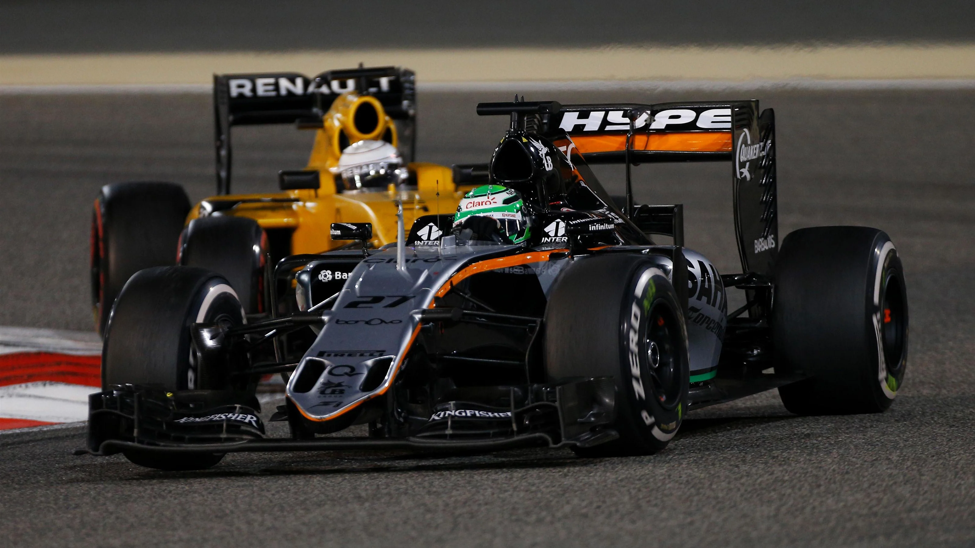 Nico Hulkenberg (GER) Force India VJM09 at Formula One World Championship, Rd2, Bahrain Grand Prix