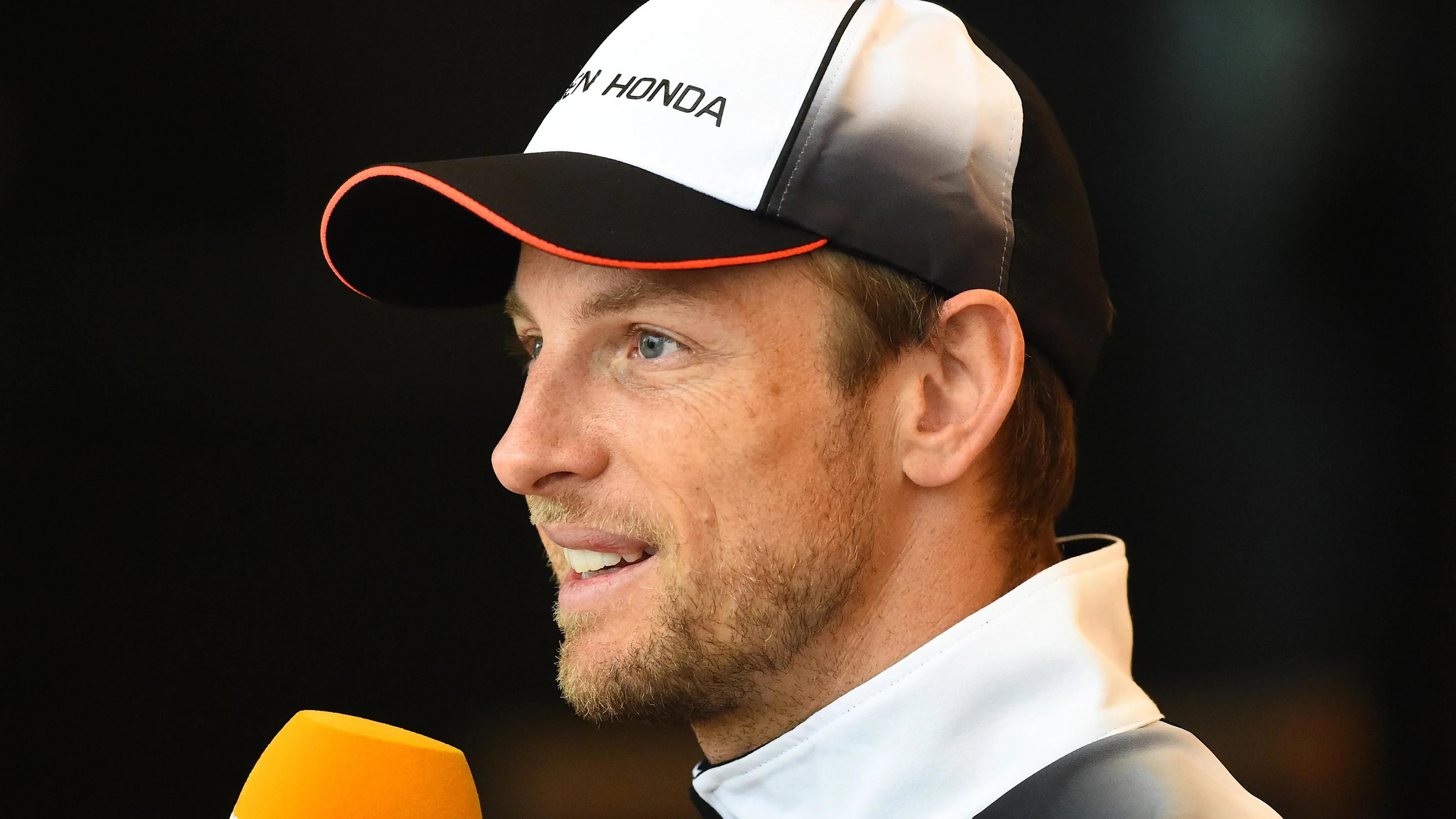 Jenson Button (GBR) McLaren at Formula One World Championship, Rd2, Bahrain Grand Prix