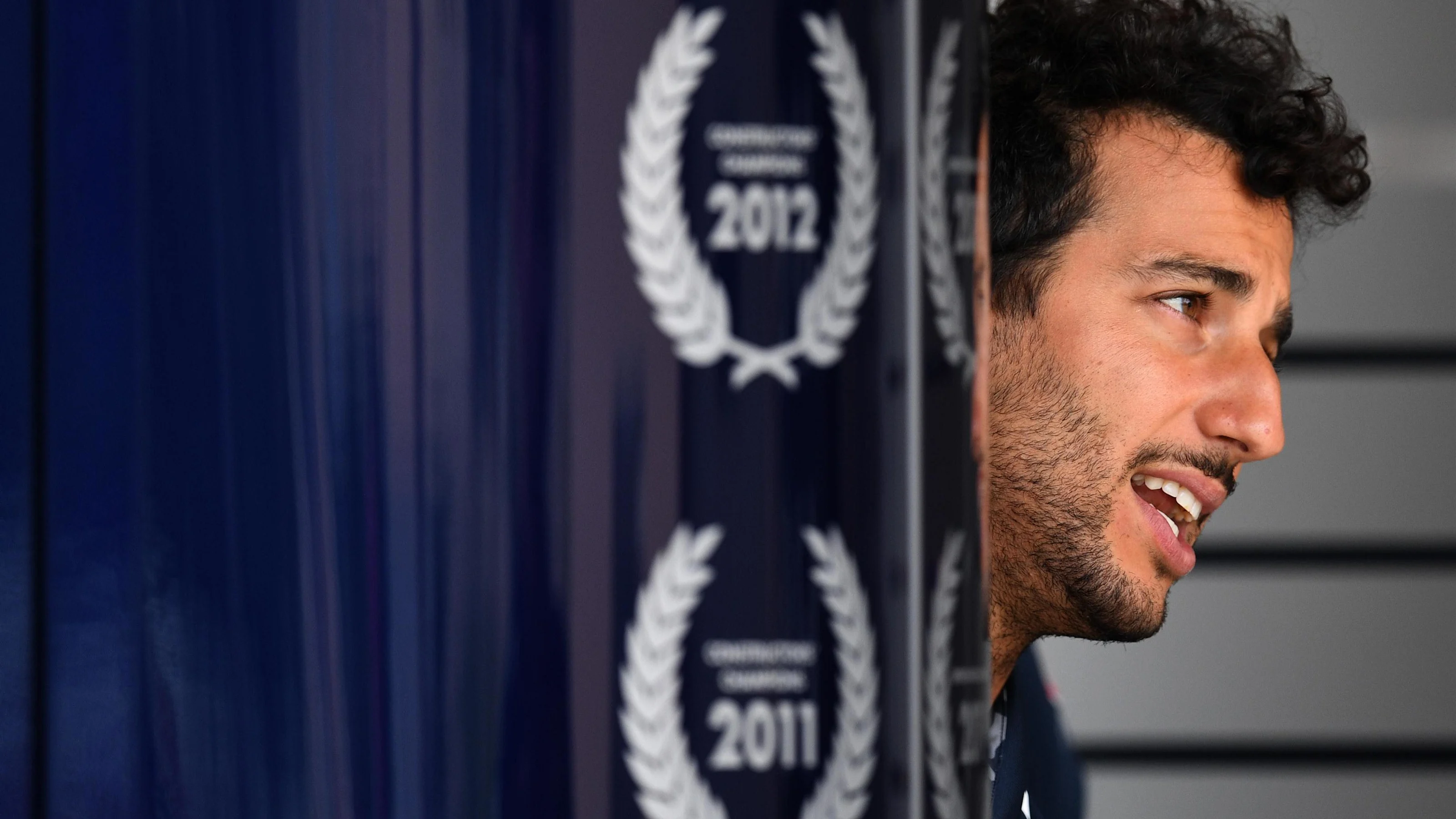 Daniel Ricciardo (AUS) Red Bull Racing at Formula One World Championship, Rd2, Bahrain Grand Prix