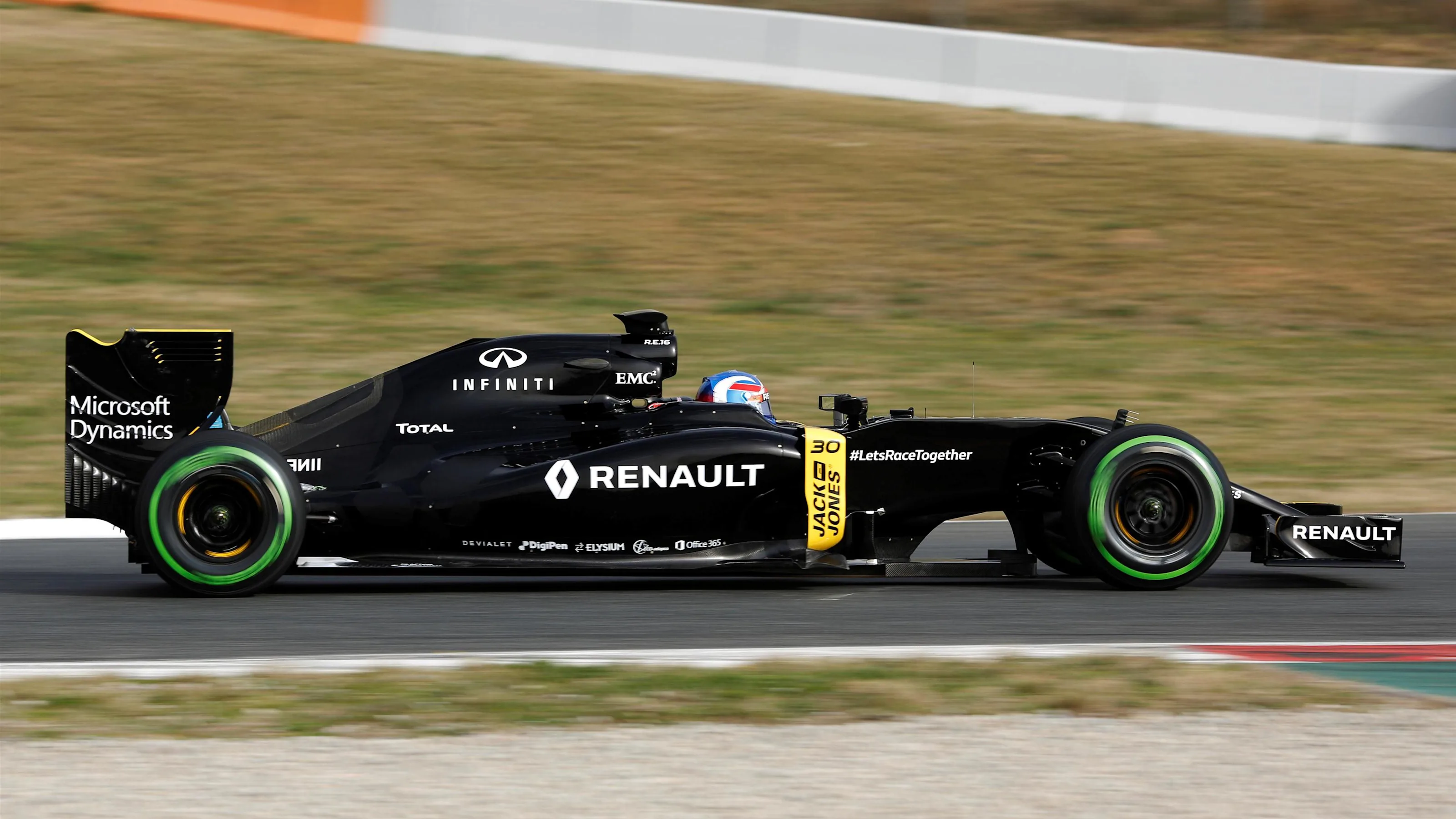 Jolyon Palmer (GBR) Renault Sport F1 Team RS16 at Formula One Testing, Day One, Barcelona, Spain,