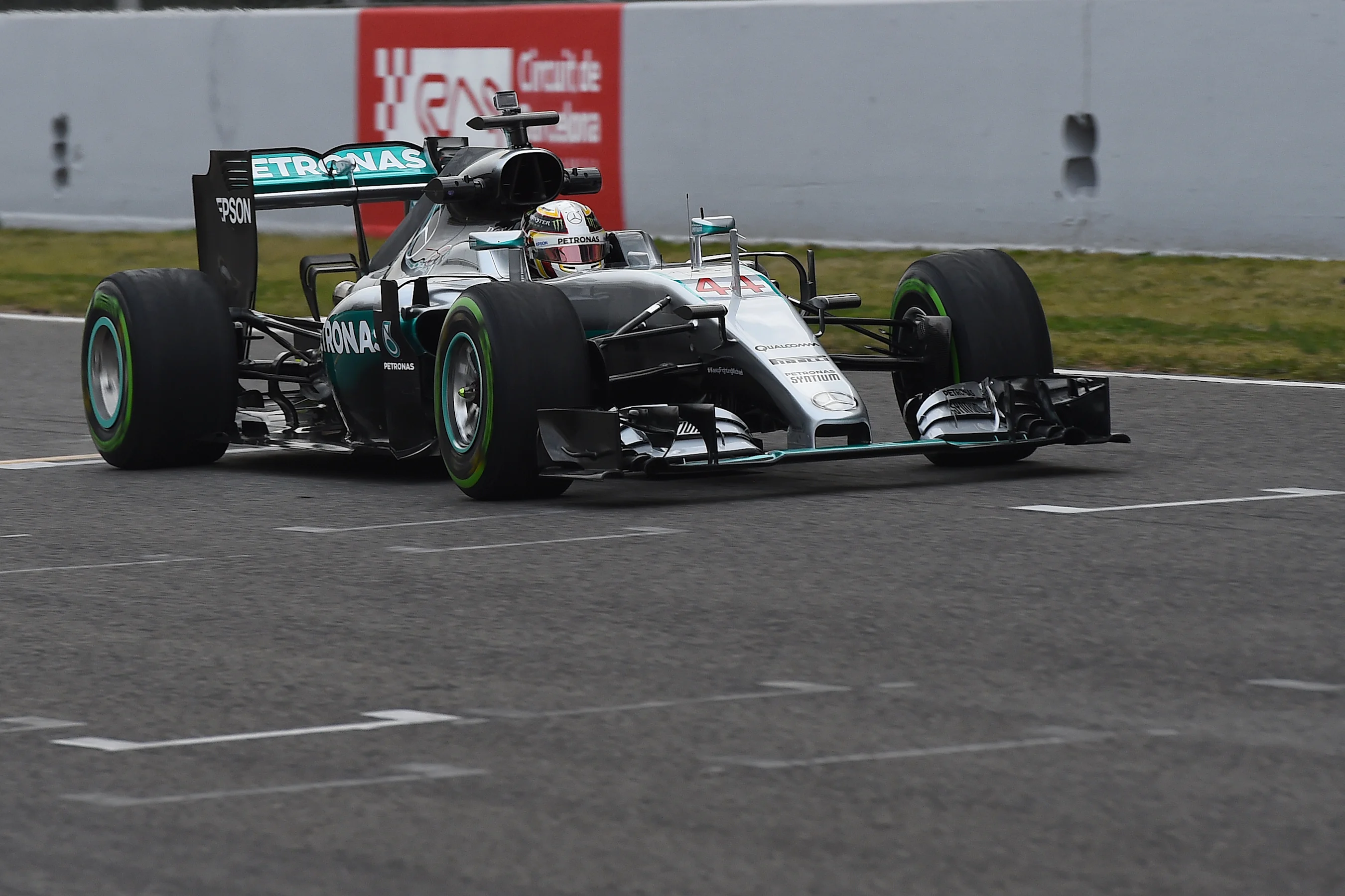 at Formula One Testing, Day One, Barcelona, Spain, Monday 22 February 2016.
