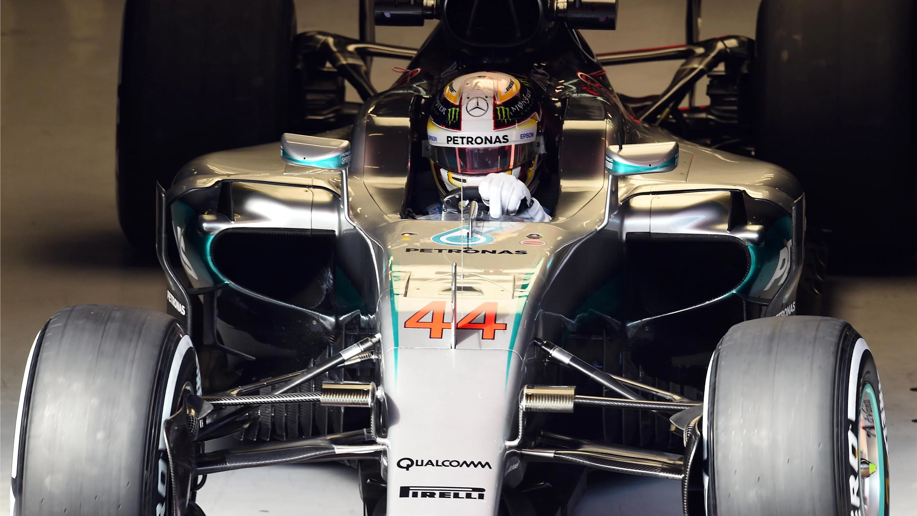 Lewis Hamilton (GBR) Mercedes-Benz F1 W07 Hybrid at Formula One Testing, Day Four, Barcelona,