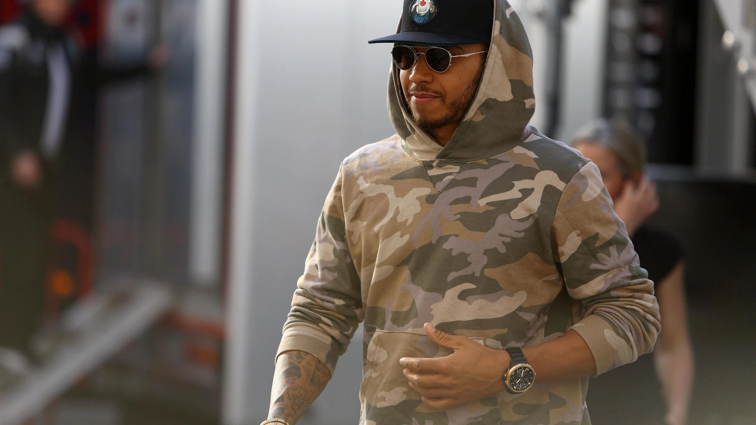 Lewis Hamilton (GBR) Mercedes AMG F1 at Formula One Testing, Day Four, Barcelona, Spain, Thursday