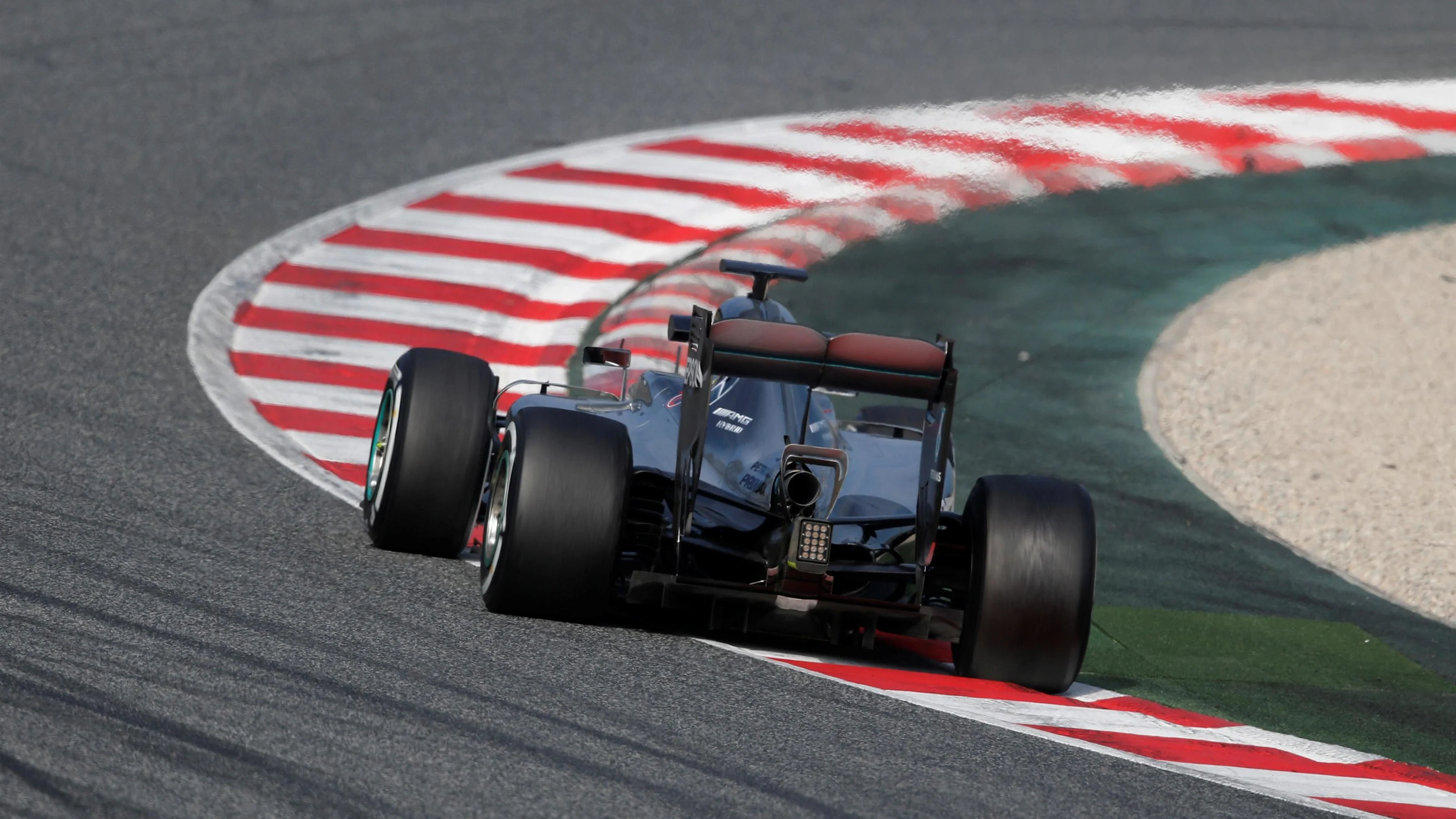 Lewis Hamilton (GBR) Mercedes-Benz F1 W07 Hybrid at Formula One Testing, Day Four, Barcelona,