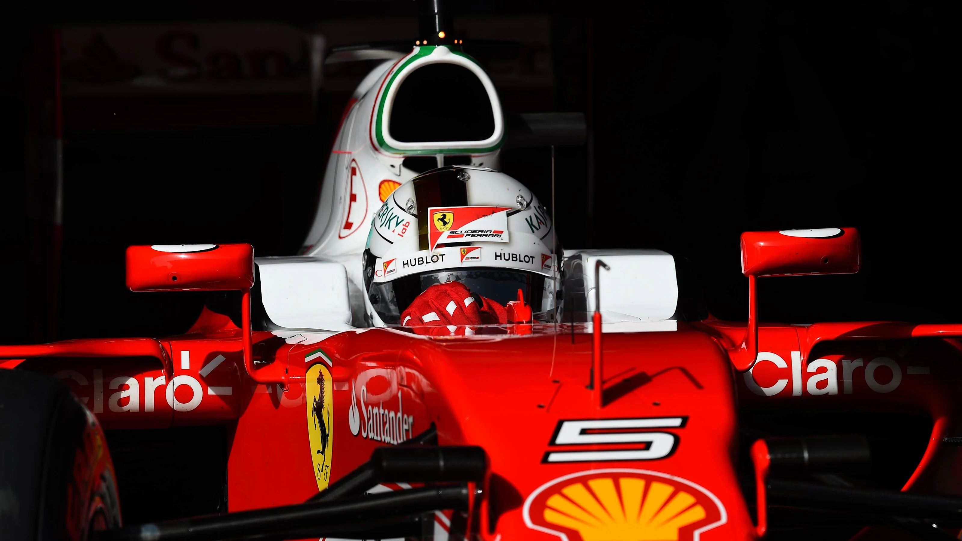 Sebastian Vettel (GER) Ferrari SF16-H at Formula One Testing, Day Two, Barcelona, Spain, Tuesday 23