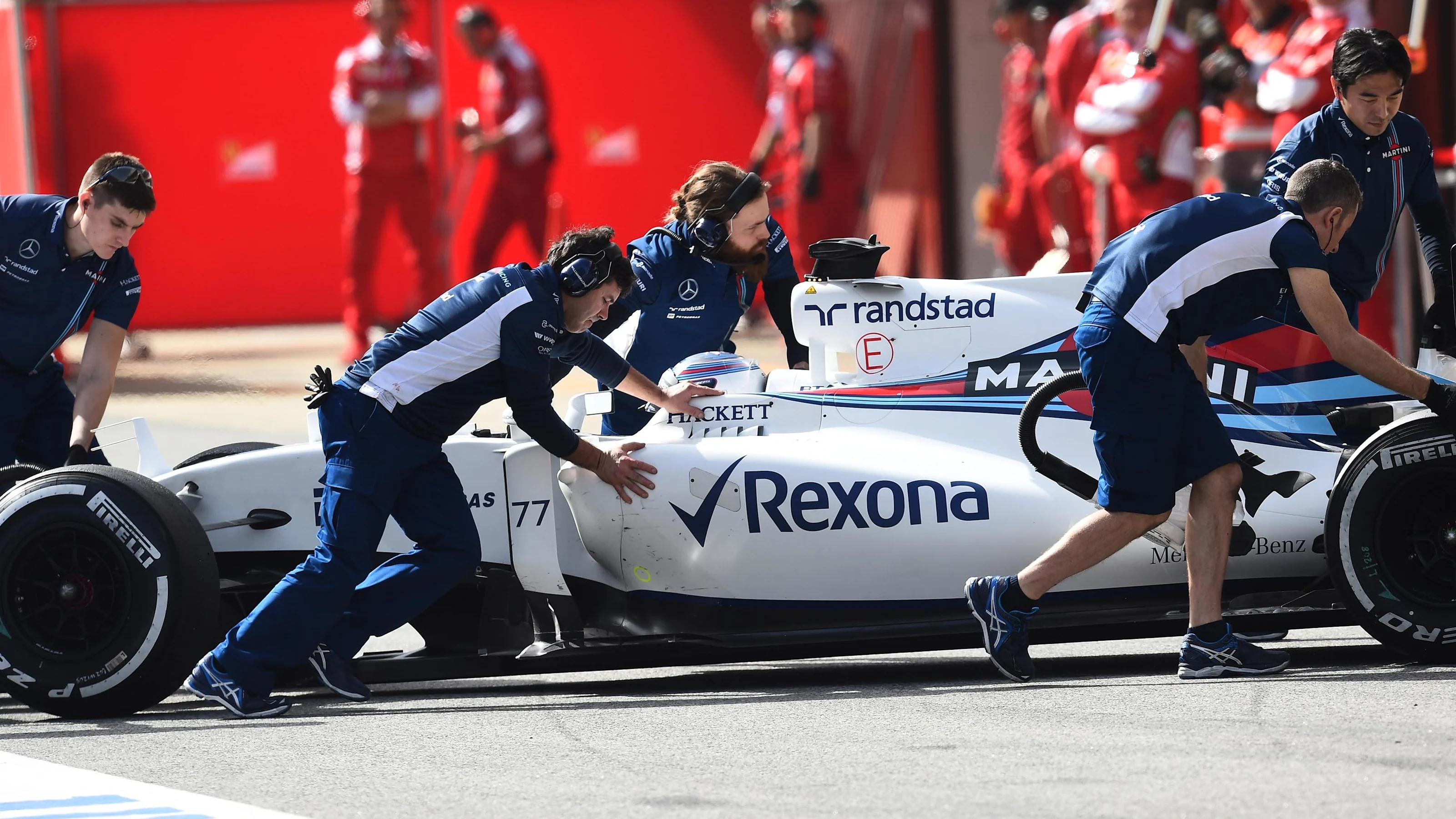 Valtteri Bottas (FIN) Williams FW38 at Formula One Testing, Day Two, Barcelona, Spain, Tuesday 23