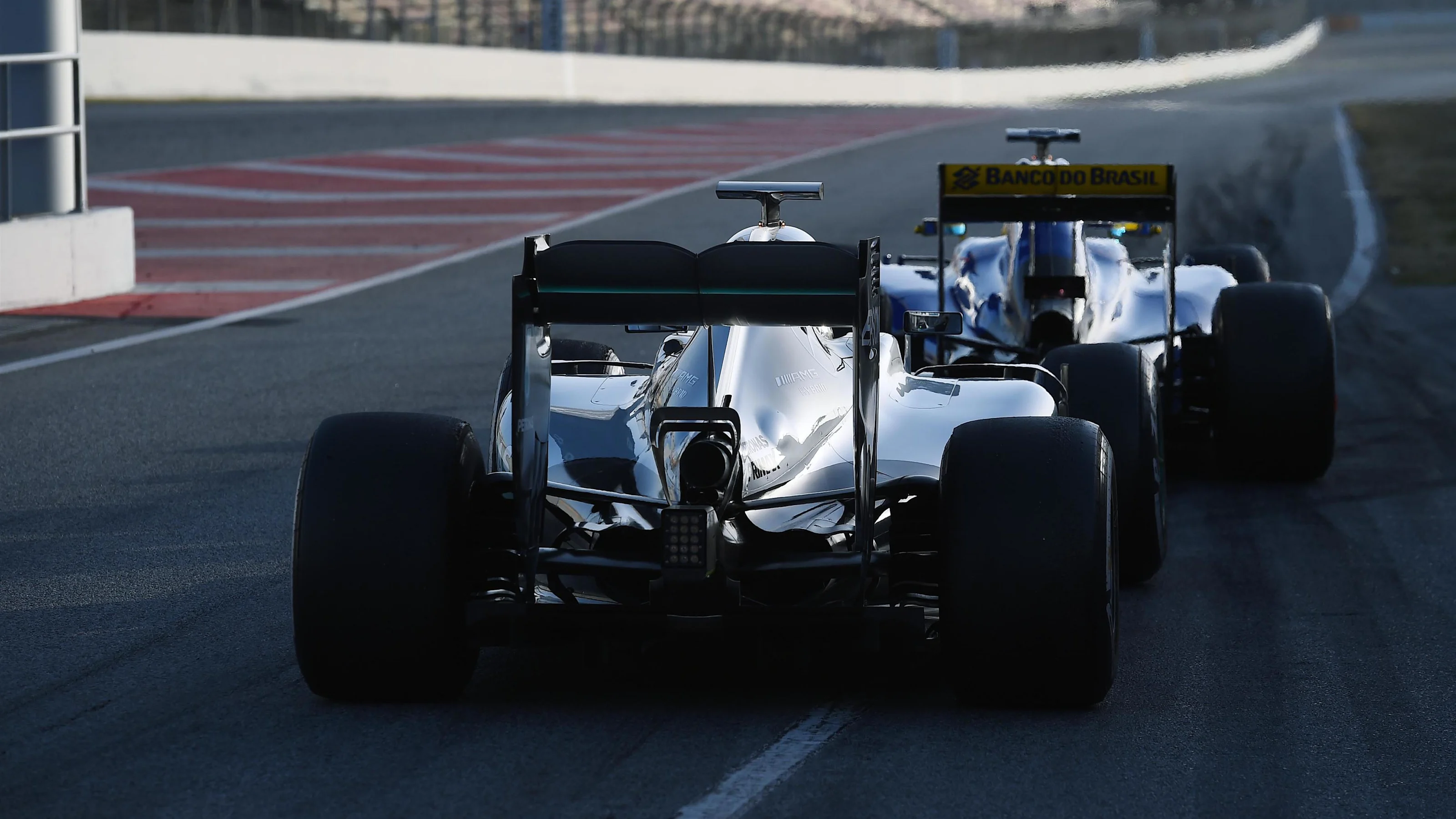 Nico Rosberg (GER) Mercedes-Benz F1 W07 Hybrid at Formula One Testing, Day Two, Barcelona, Spain,