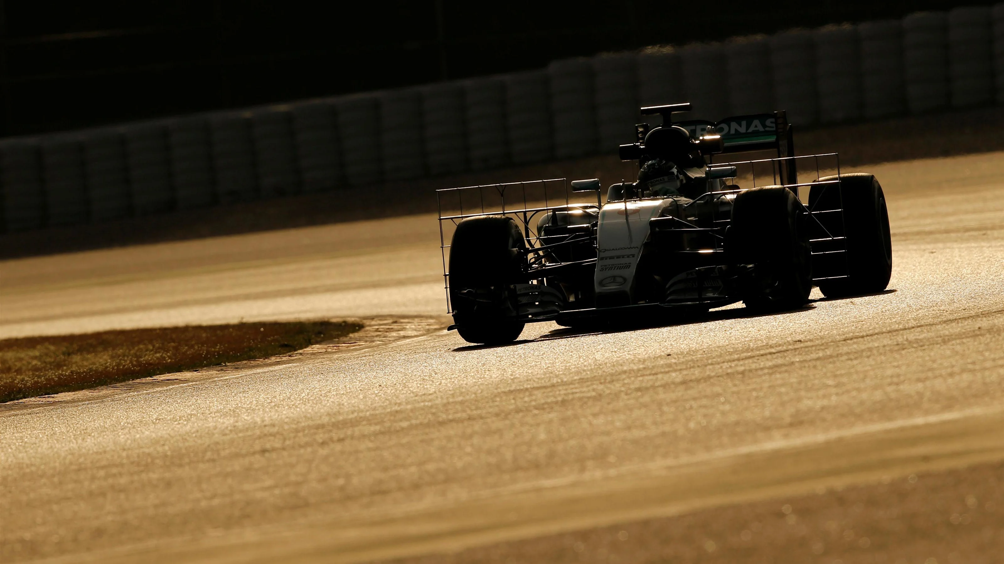 Nico Rosberg (GER) Mercedes-Benz F1 W07 Hybrid with sero sensors at Formula One Testing, Day Three,