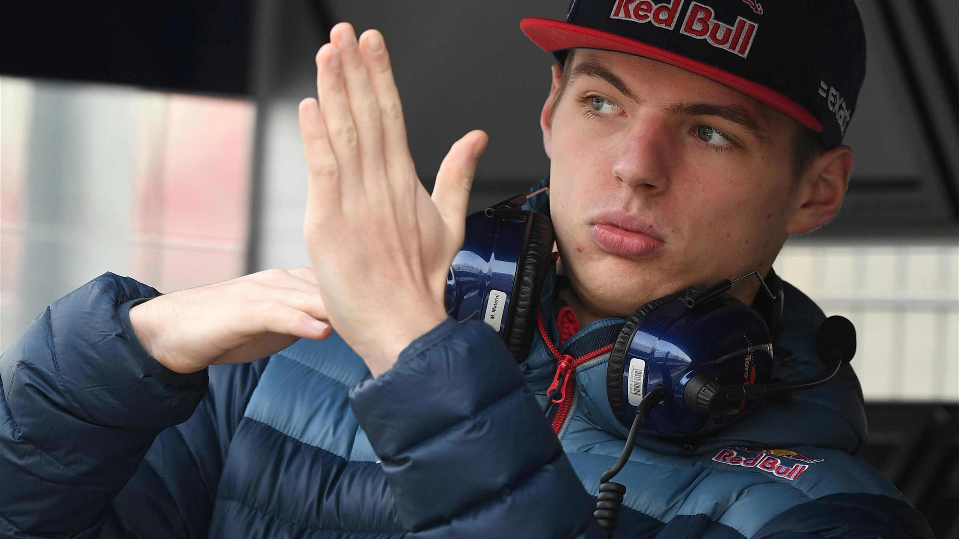 Max Verstappen (NED) Scuderia Toro Rosso at Formula One Testing, Day Three, Barcelona, Spain,