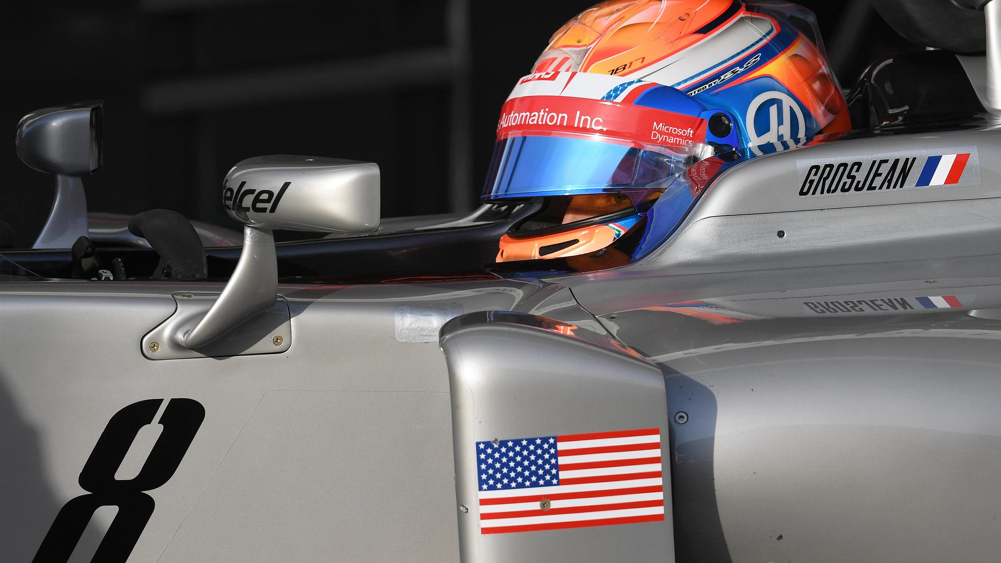 Romain Grosjean (FRA) Haas VF-16 at Formula One Testing, Day Three, Barcelona, Spain, Wednesday 24