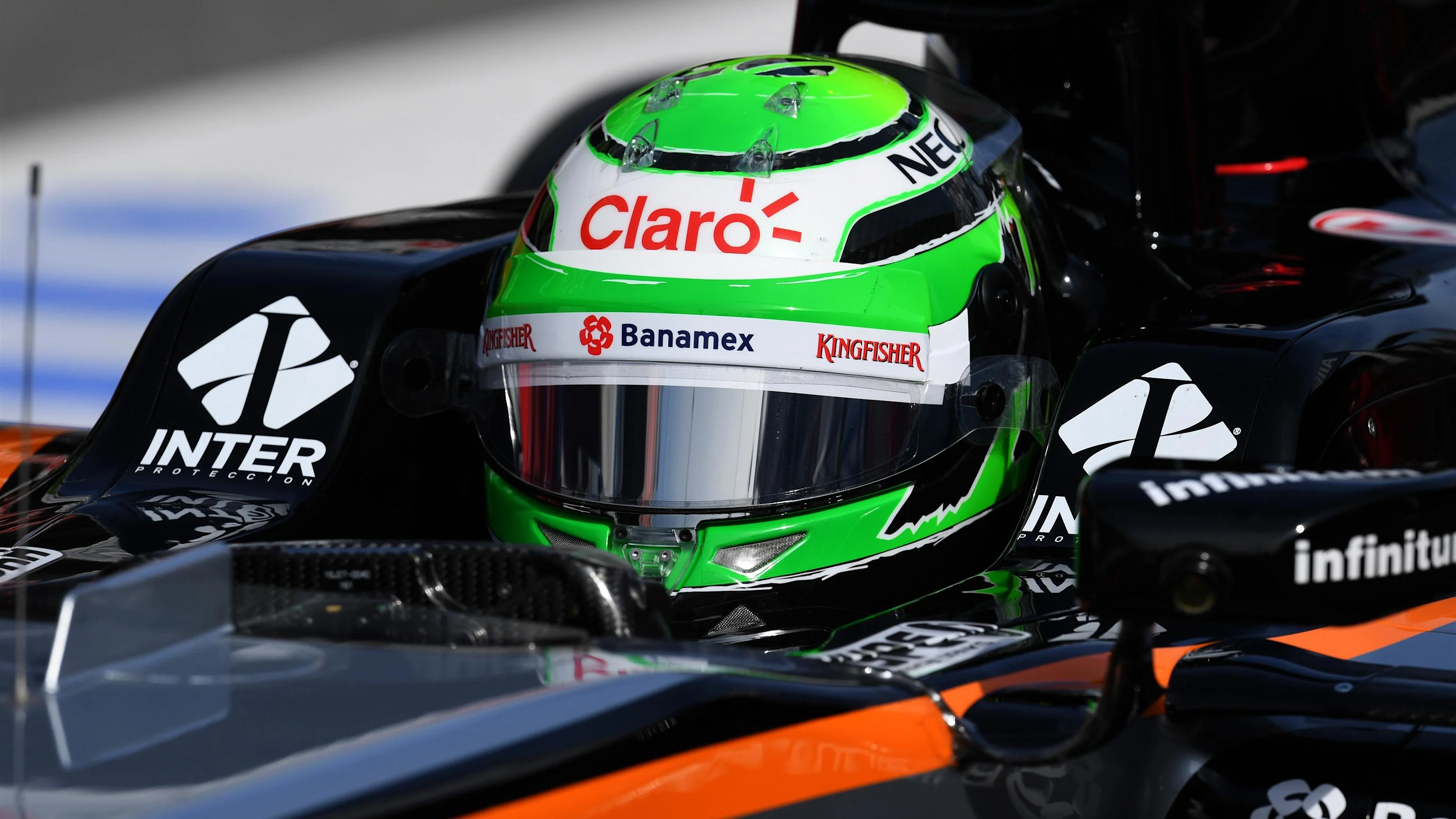 Nico Hulkenberg (GER) Force India VJM09 at Formula One Testing, Day Three, Barcelona, Spain,