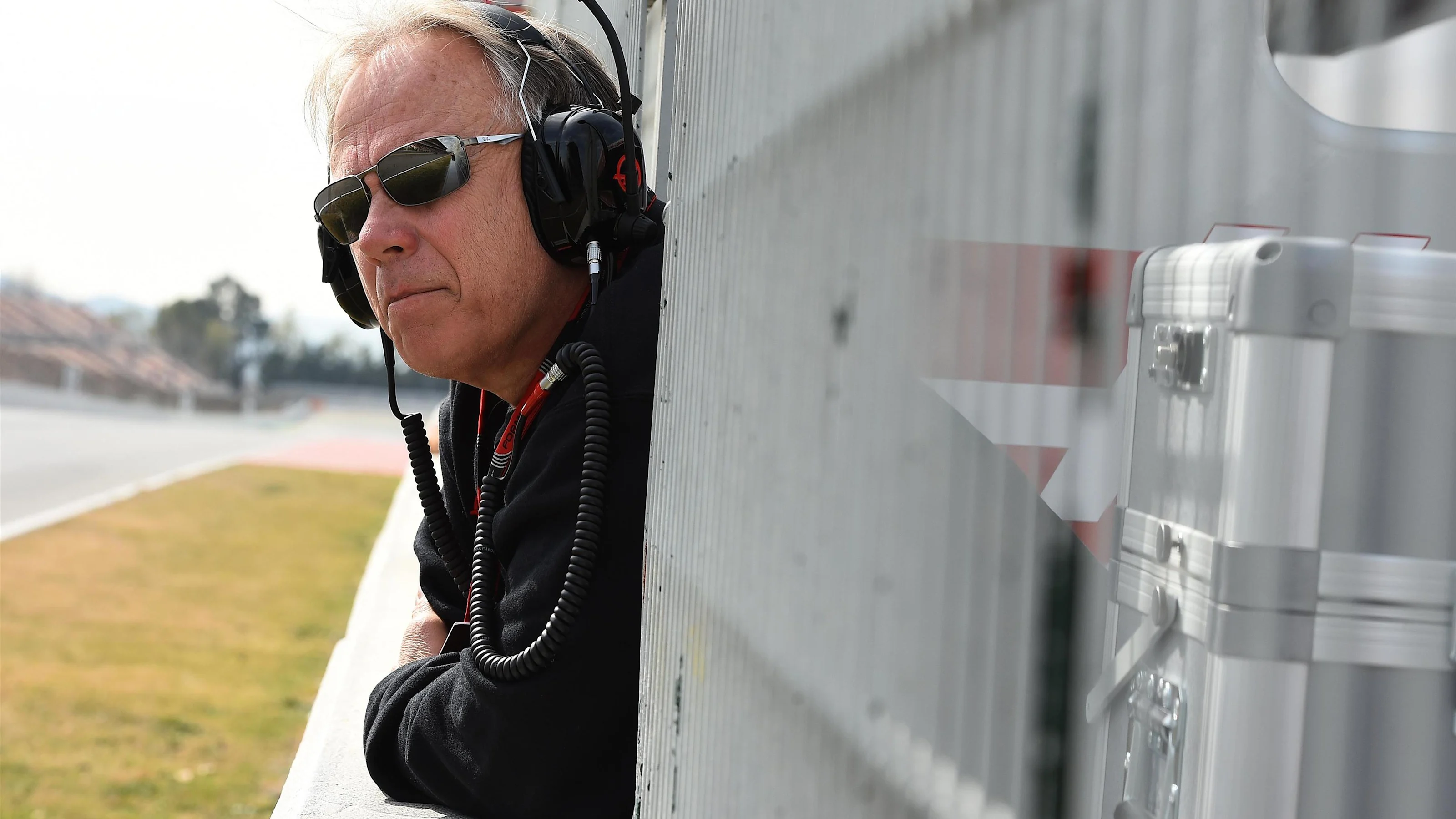 Gene Haas (USA) Founder and Chairman, Haas F1 Team at Formula One Testing, Day Three, Barcelona,