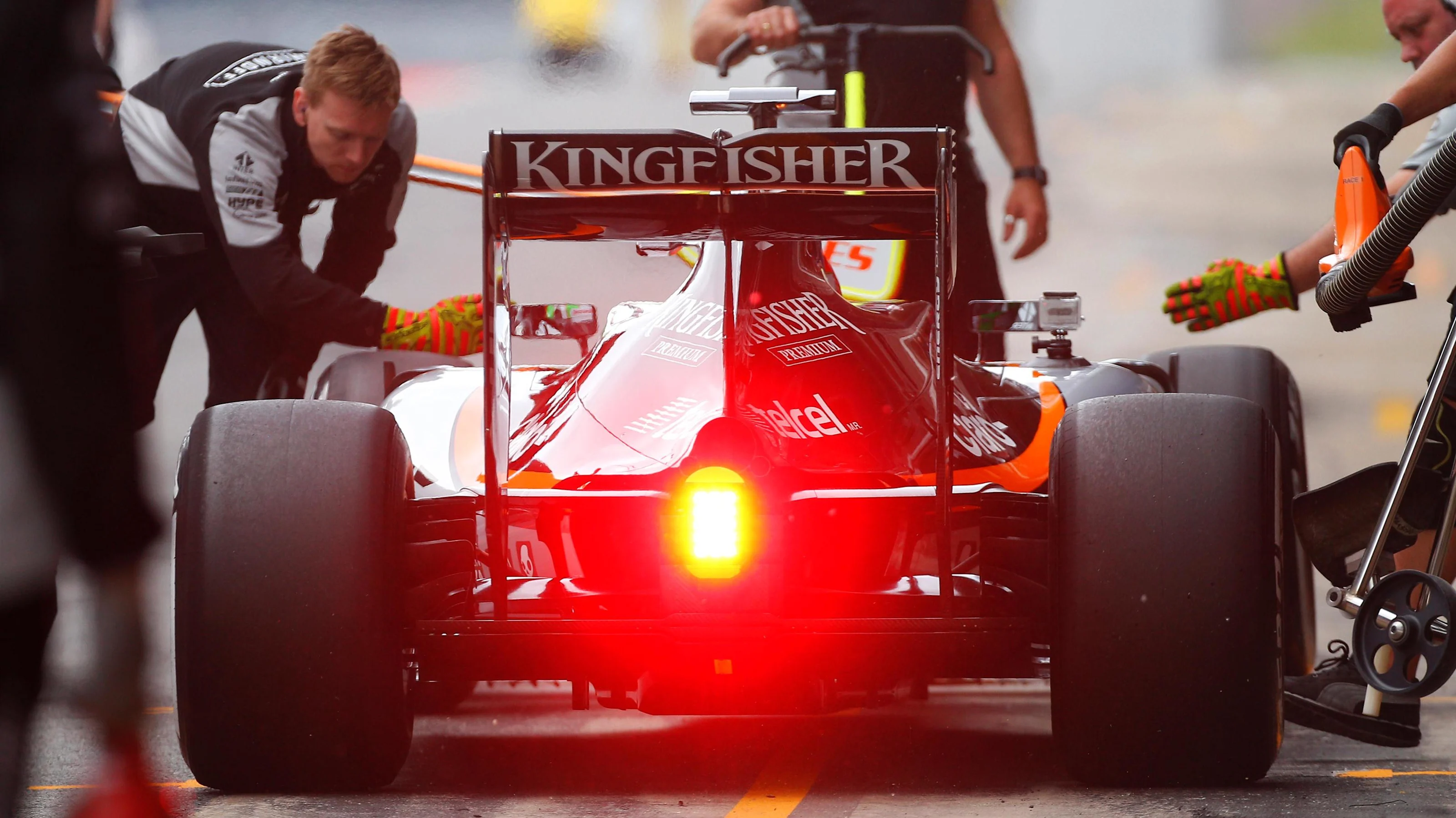 Alfonso Celis jr (MEX) Force India VJM09 at Formula One Testing, Day One, Barcelona, Spain, 17 May