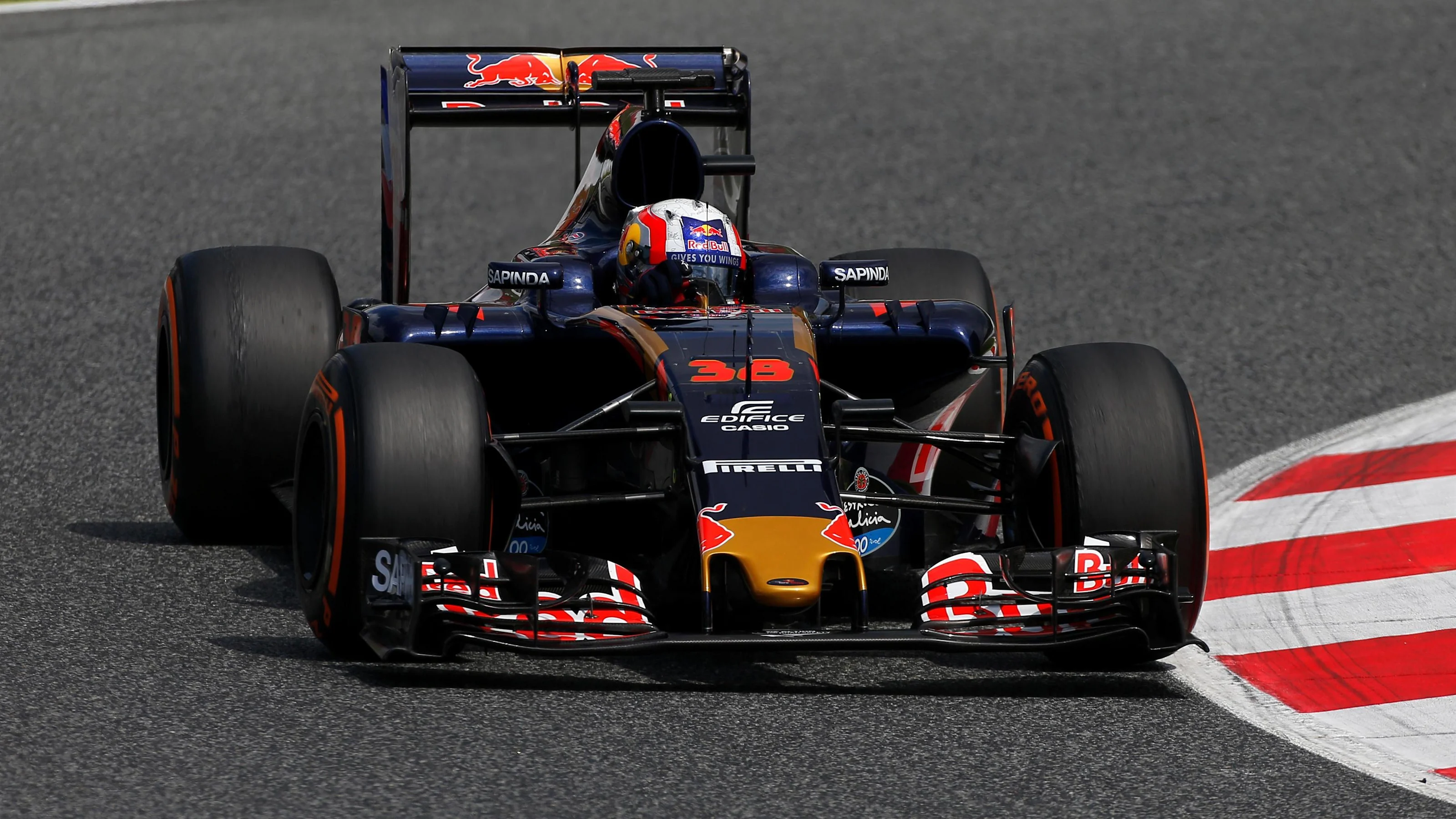 Pierre Gasly (FRA) Scuderia Toro Rosso STR11 at Formula One Testing, Day One, Barcelona, Spain, 17