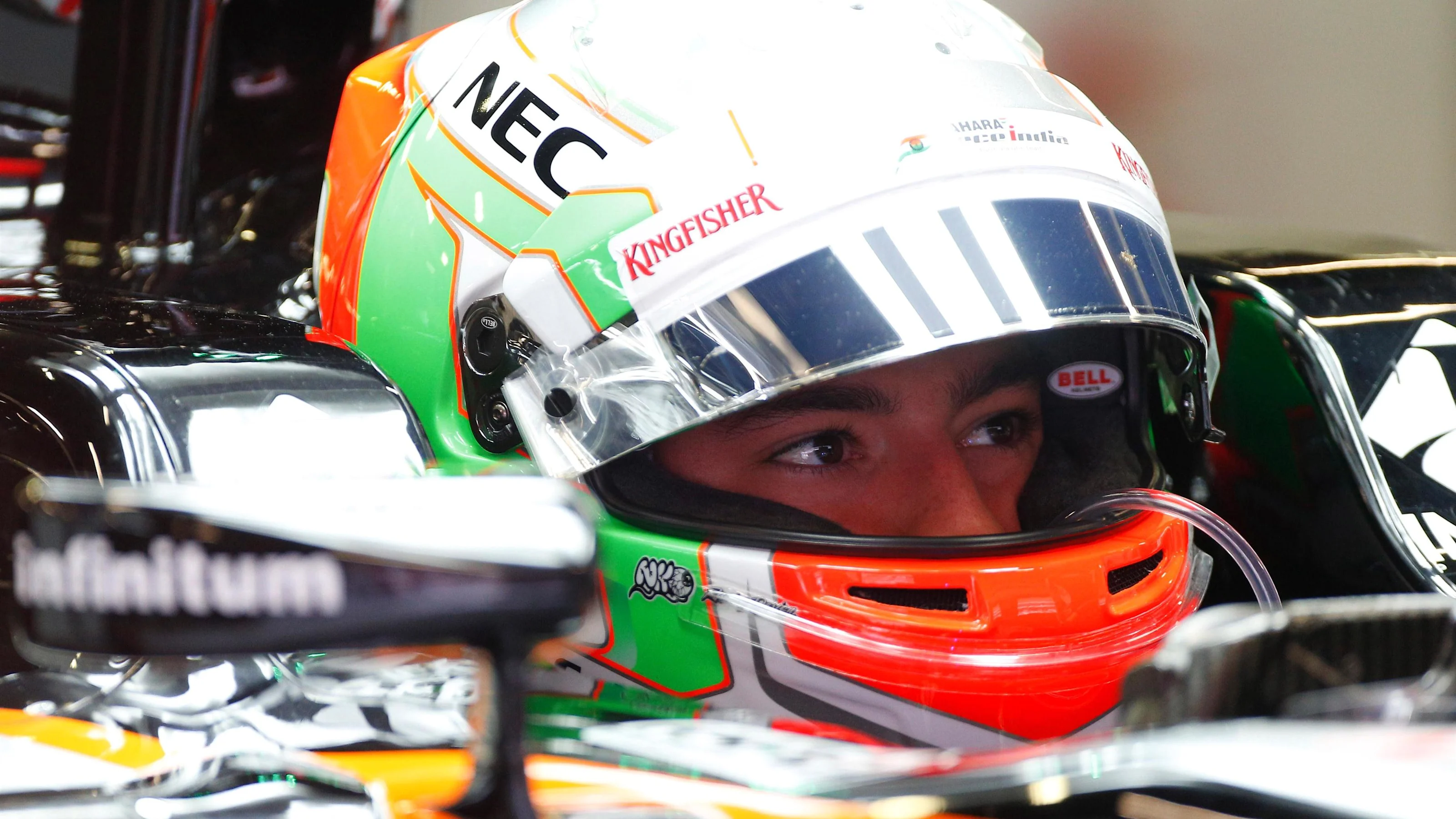 Alfonso Celis jr (MEX) Force India VJM09 at Formula One Testing, Day One, Barcelona, Spain, 17 May