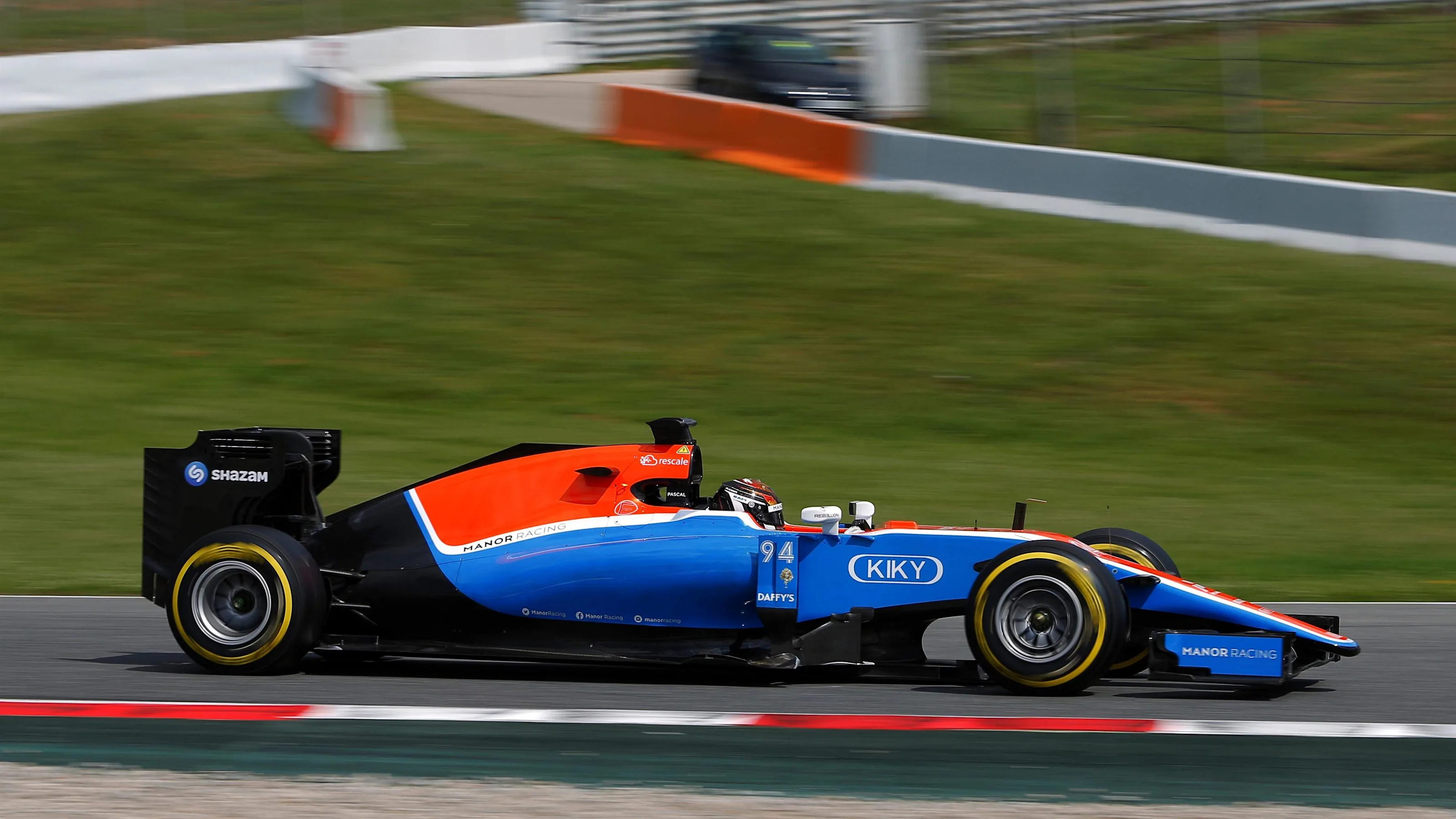 Pascal Wehrlein (GER) Manor Racing MRT05 at Formula One Testing, Day One, Barcelona, Spain, 17 May