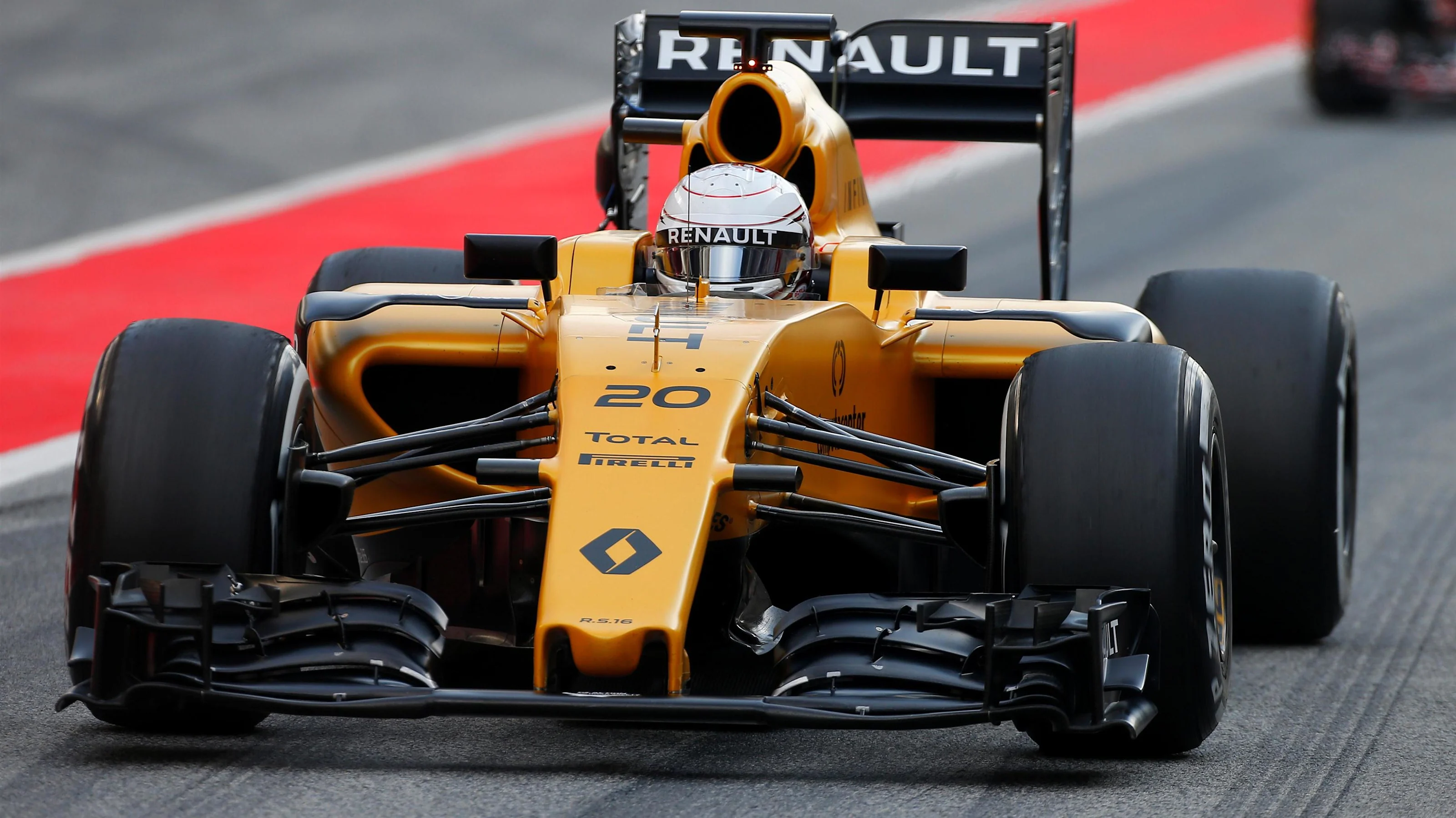 Kevin Magnussen (DEN) Renault Sport F1 Team RS16 at Formula One Testing, Day Two, Barcelona, Spain,