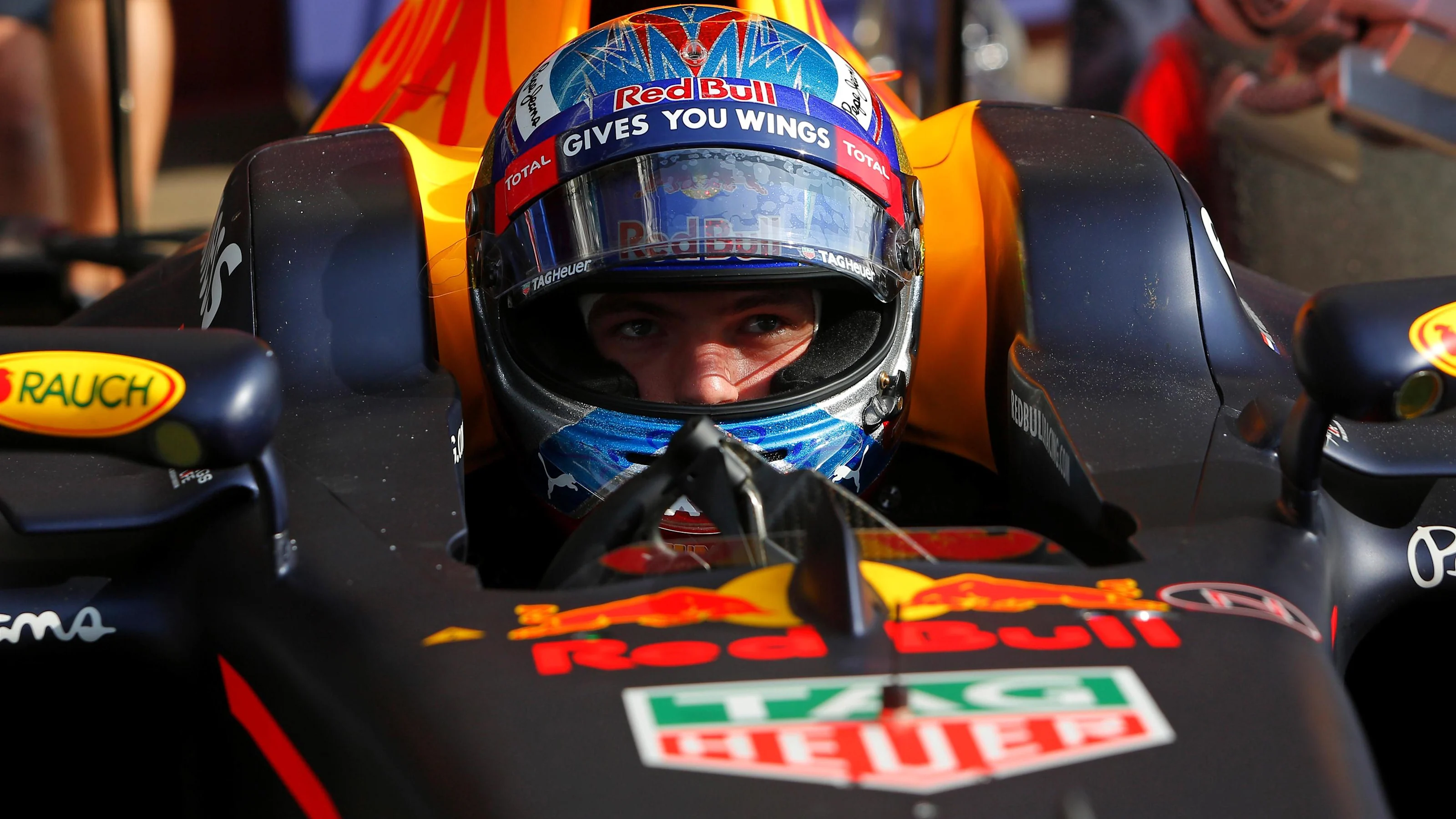 Max Verstappen (NED) Red Bull Racing RB12 at Formula One Testing, Day Two, Barcelona, Spain, 18 May